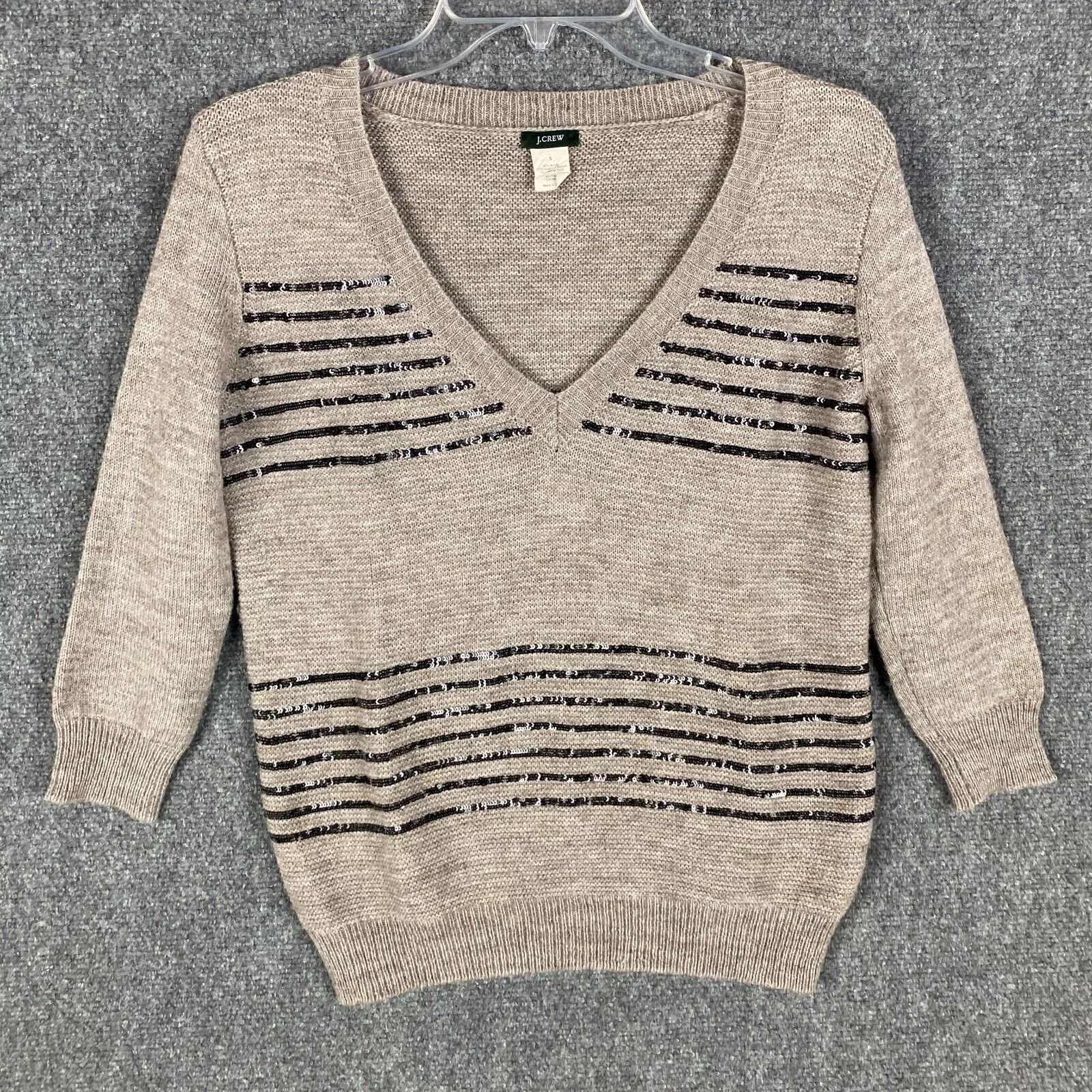 J.Crew J Crew Sweater Women's Small Superfine Alpaca 3/4 Sleeve S Size S / US 4 / IT 40 - 1 Thumbnail