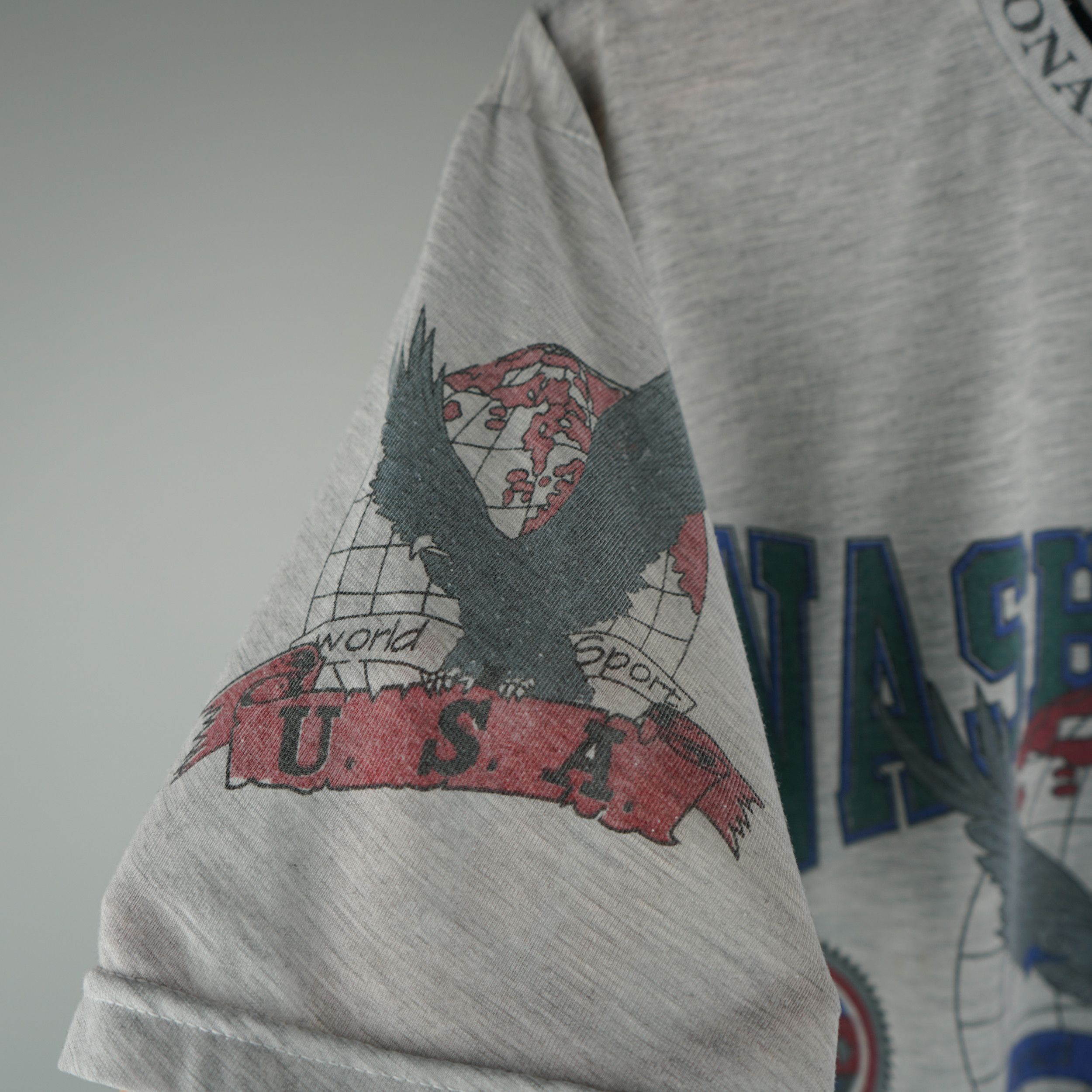 NFL × Vintage Vintage 1990s Washington Redindians T-Shirt Size US L / EU 52-54 / 3 - 8 Thumbnail