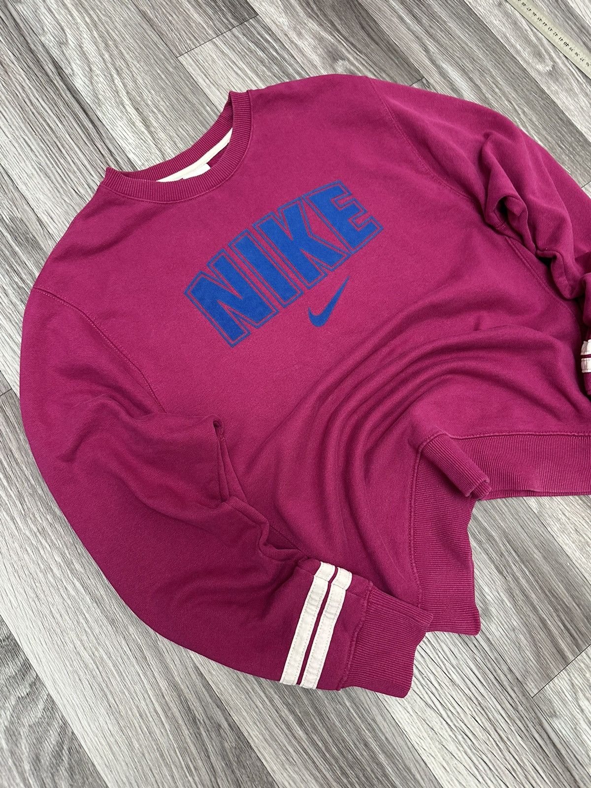 Nike Vintage Nike y2k Spell Out Crewneck Sweatshirt 80s 90s Size US S / EU 44-46 / 1 - 2 Thumbnail