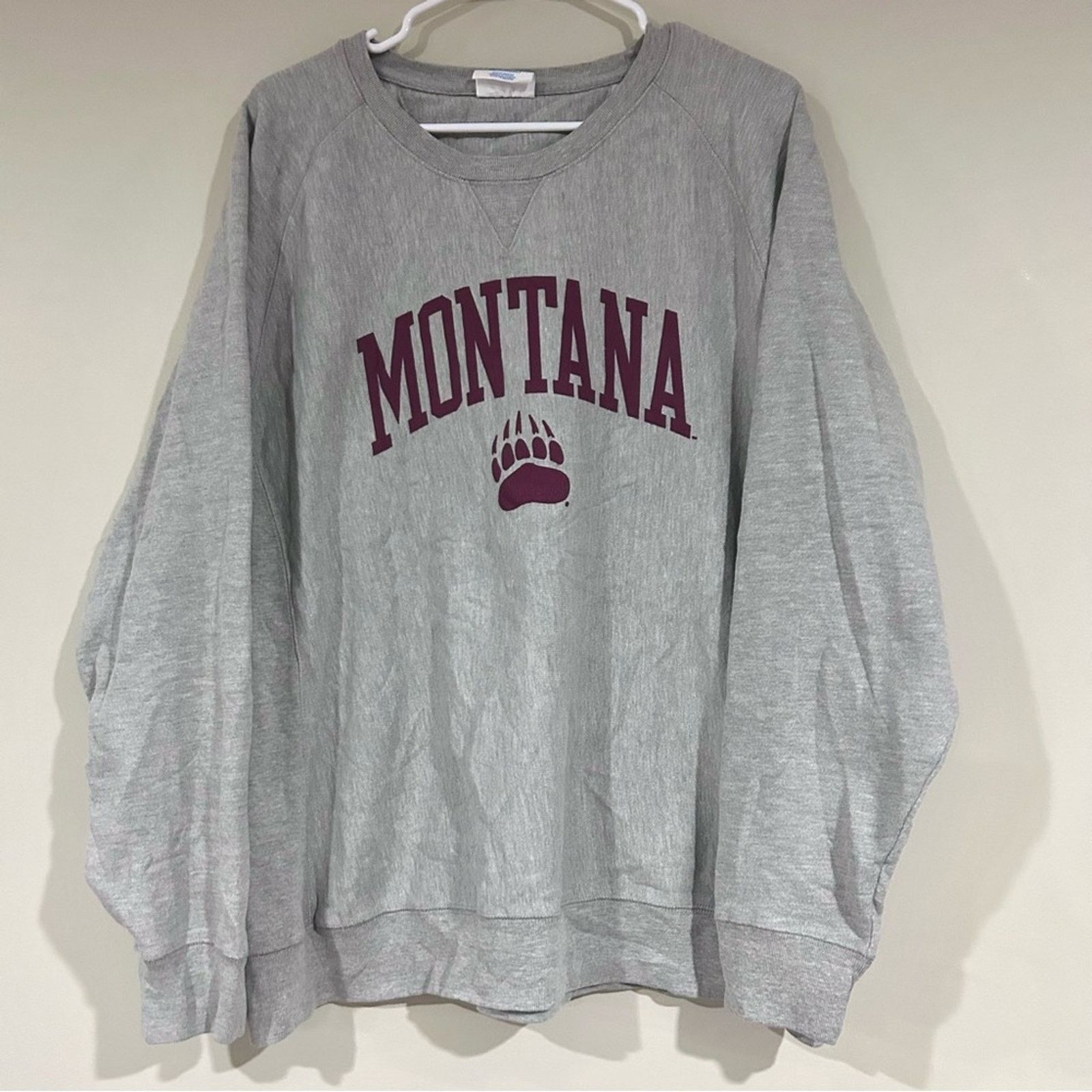 Champion Champion Montana Grizzlies Reverse Weave Sweatshirt Size US XL / EU 56 / 4 - 1 Thumbnail