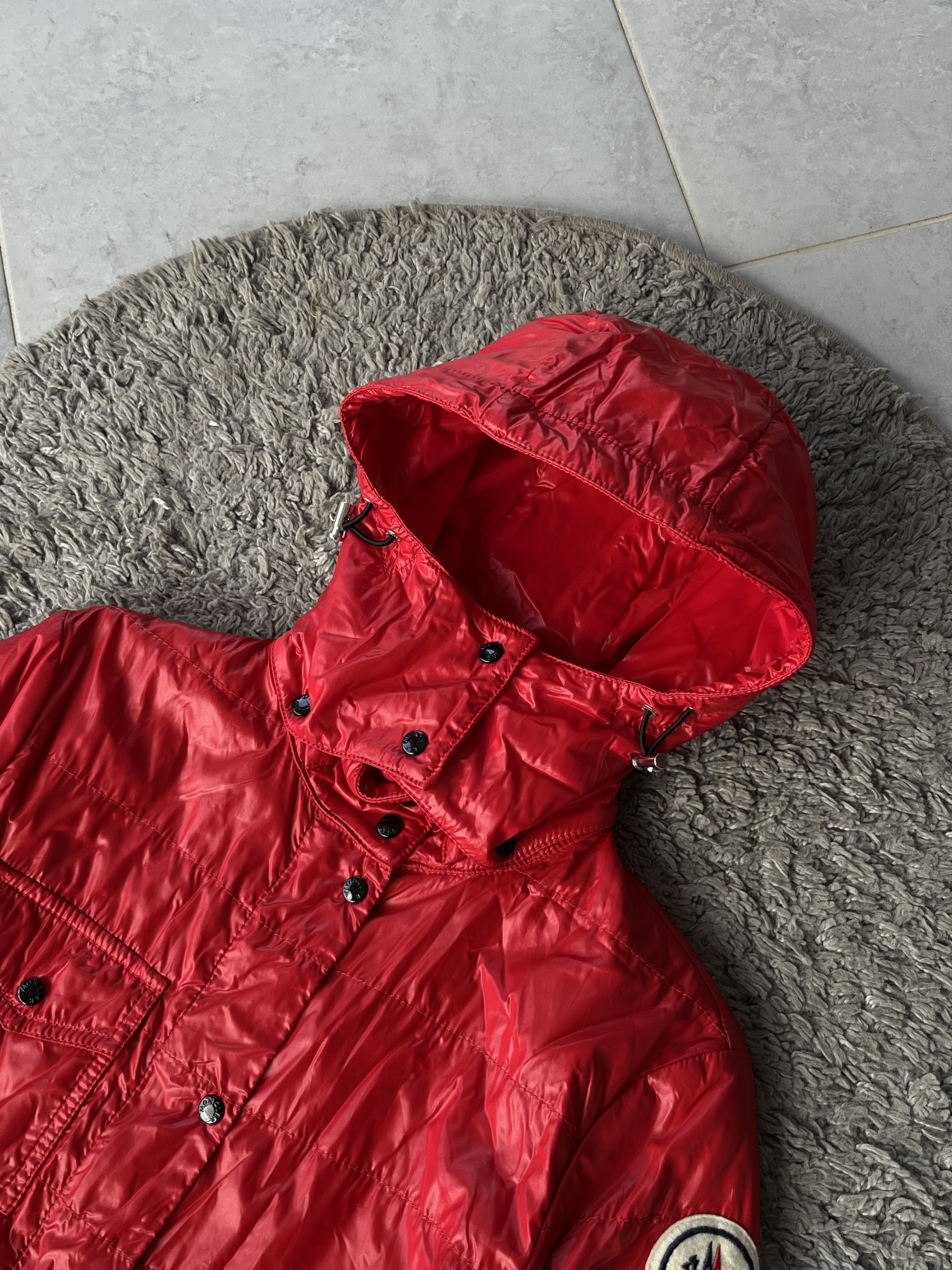 Moncler MONCLER SHINY Vintage Women Light Jacket Big Logo Very Rare Size M / US 6-8 / IT 42-44 - 7 Thumbnail