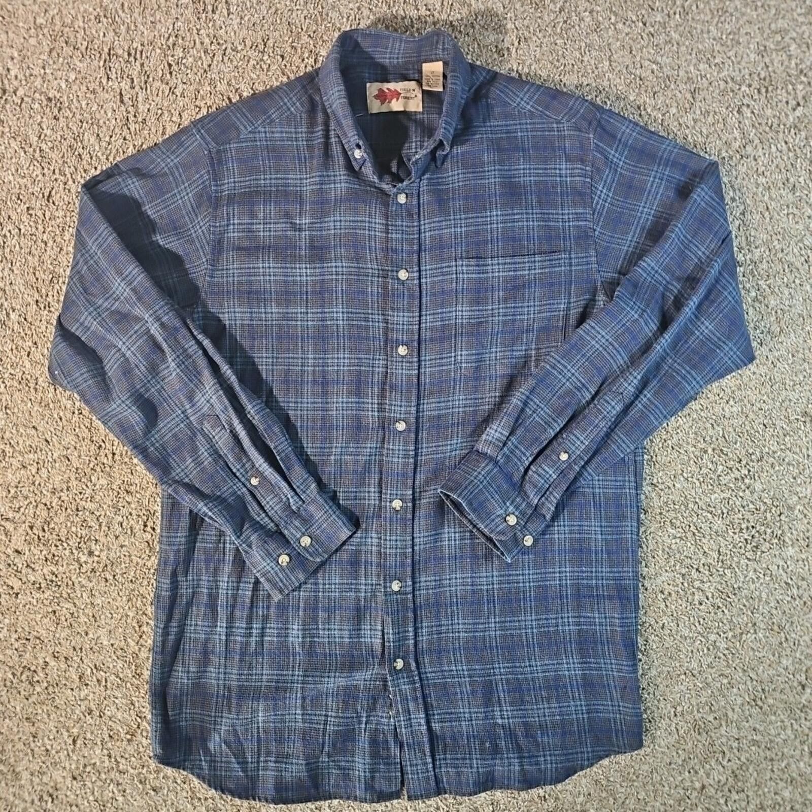 foret Field N Forest LT Flannel Shirt Size US L / EU 52-54 / 3 - 1 Thumbnail