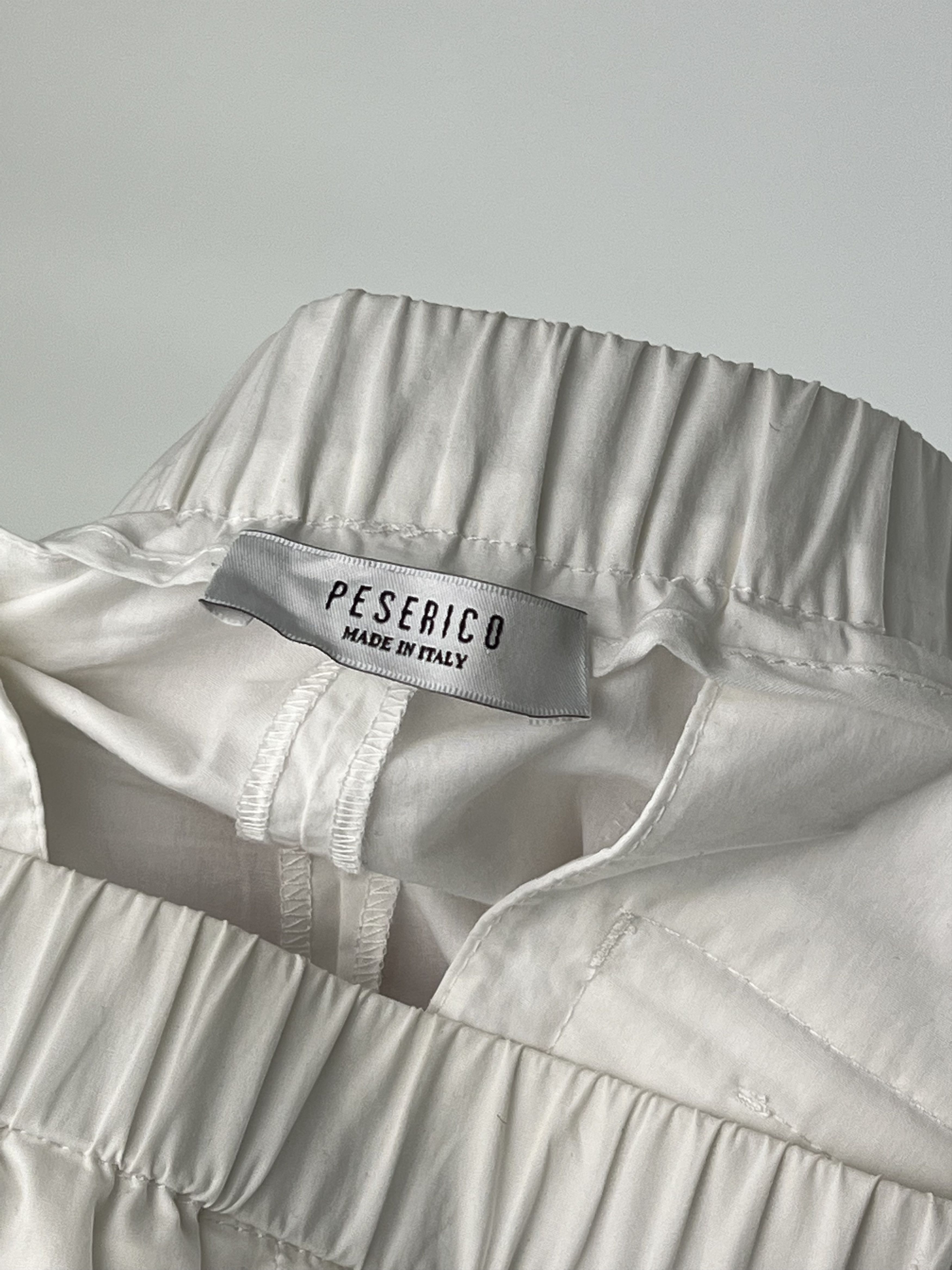 Peserico Peserico Stripes Cotton Cropped Pants Women's Size S Size 27" / US 4 / IT 40 - 4 Thumbnail