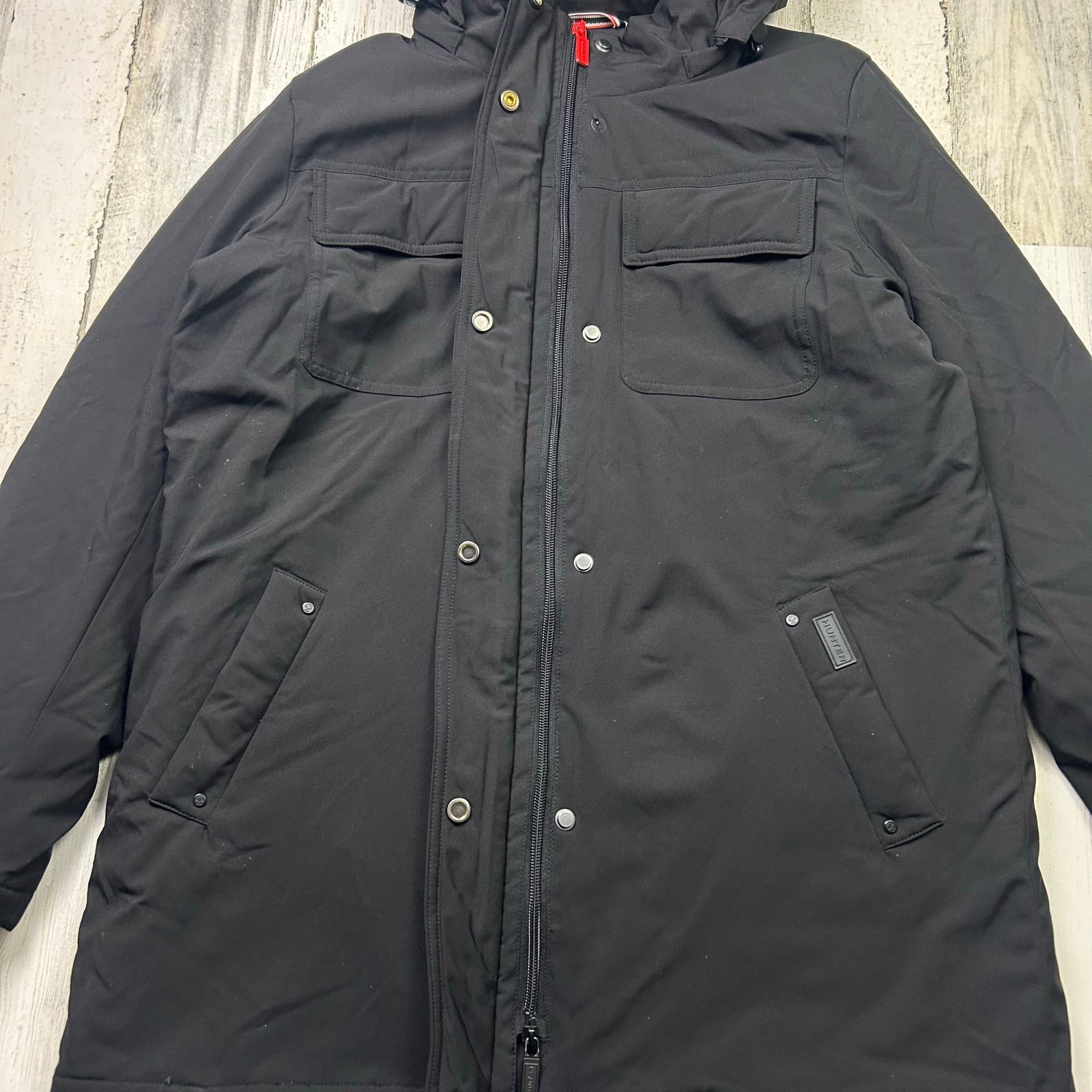 Hunter Hunter Women's Black Self-Packable Padded Field Jacket Size M / US 6-8 / IT 42-44 - 2 Thumbnail