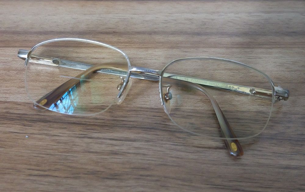Formula 1 Formula-1 Titanium Half Frame Eyewear Size ONE SIZE - 1 Thumbnail