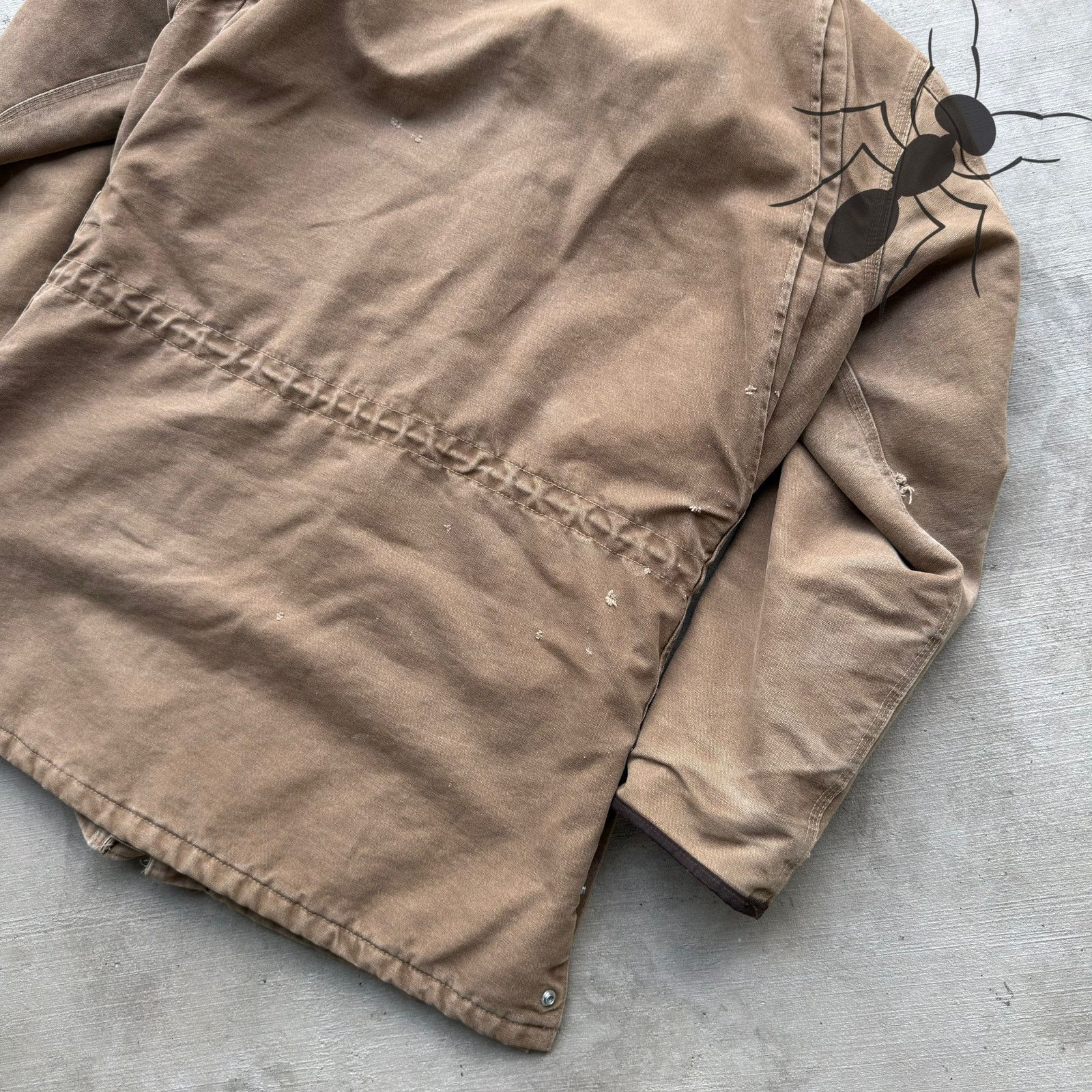 Carhartt × Vintage Carhartt brown faded chore work wear jacket Size US M / EU 48-50 / 2 - 9 Thumbnail