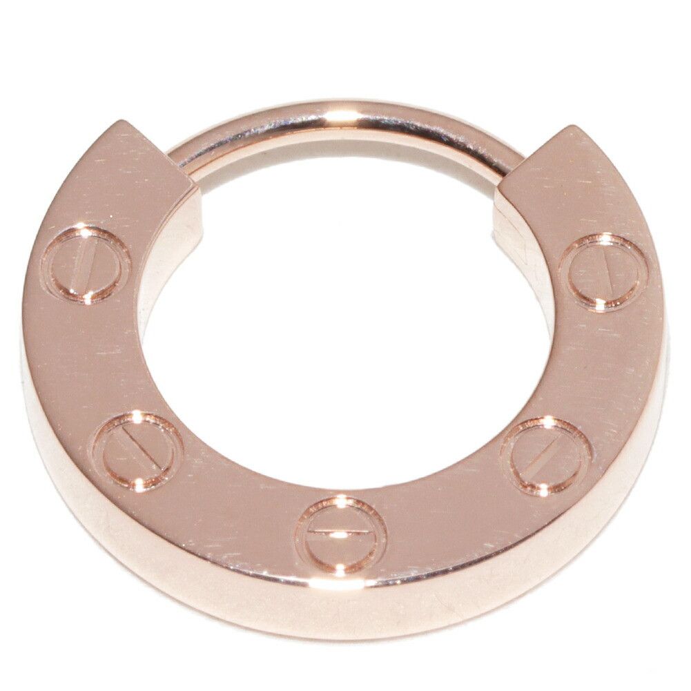 Cartier Cartier Cartier Love Au750 Single Hoop Earring Precious Metal Earrings B8301422 DUTY FREE for USA Size ONE SIZE - 1 Thumbnail