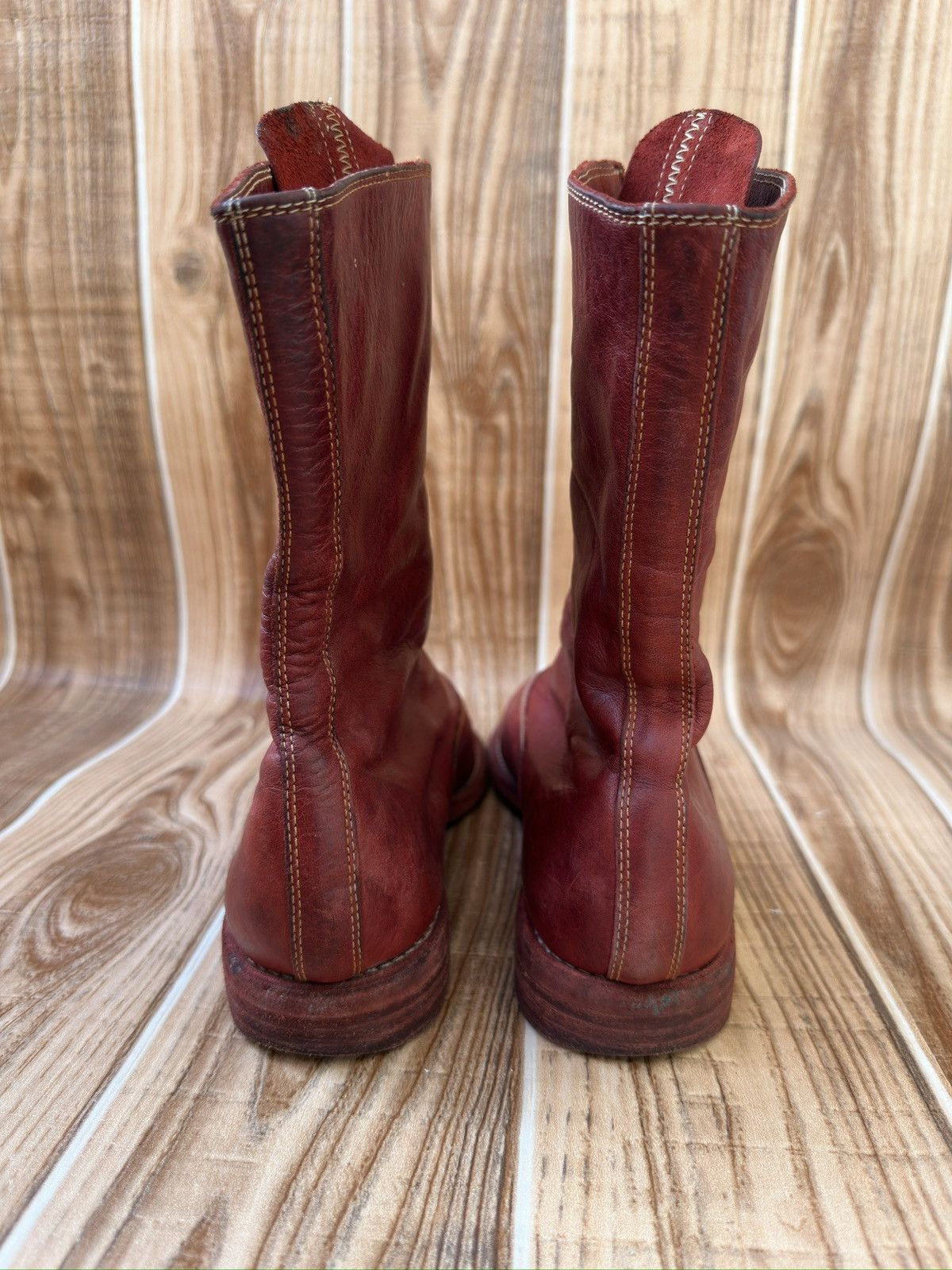 Guidi Guidi 310 Front-zip Soft Horse Leather Boots Size US 6.5 / IT 36.5 - 7 Thumbnail