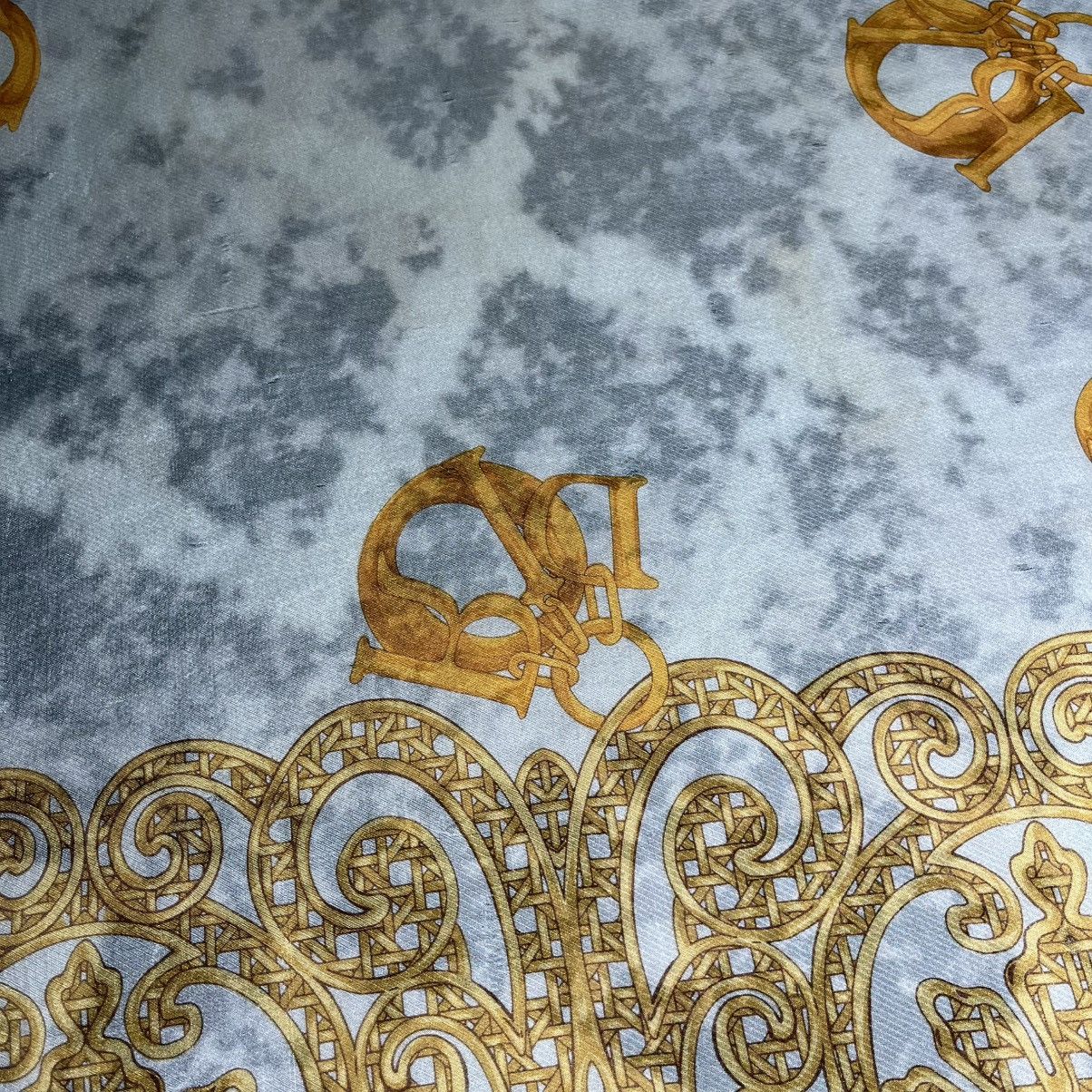 Christian Dior Monsieur Christian Dior Silk Scarf Size ONE SIZE - 7 Thumbnail