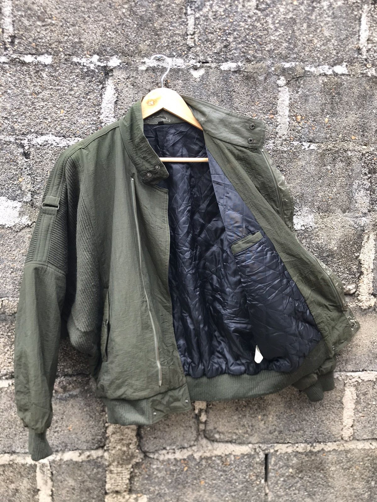 Japanese Brand 🔥Unbrand Streetwear Style Bomber Jacket Size US L / EU 52-54 / 3 - 5 Thumbnail