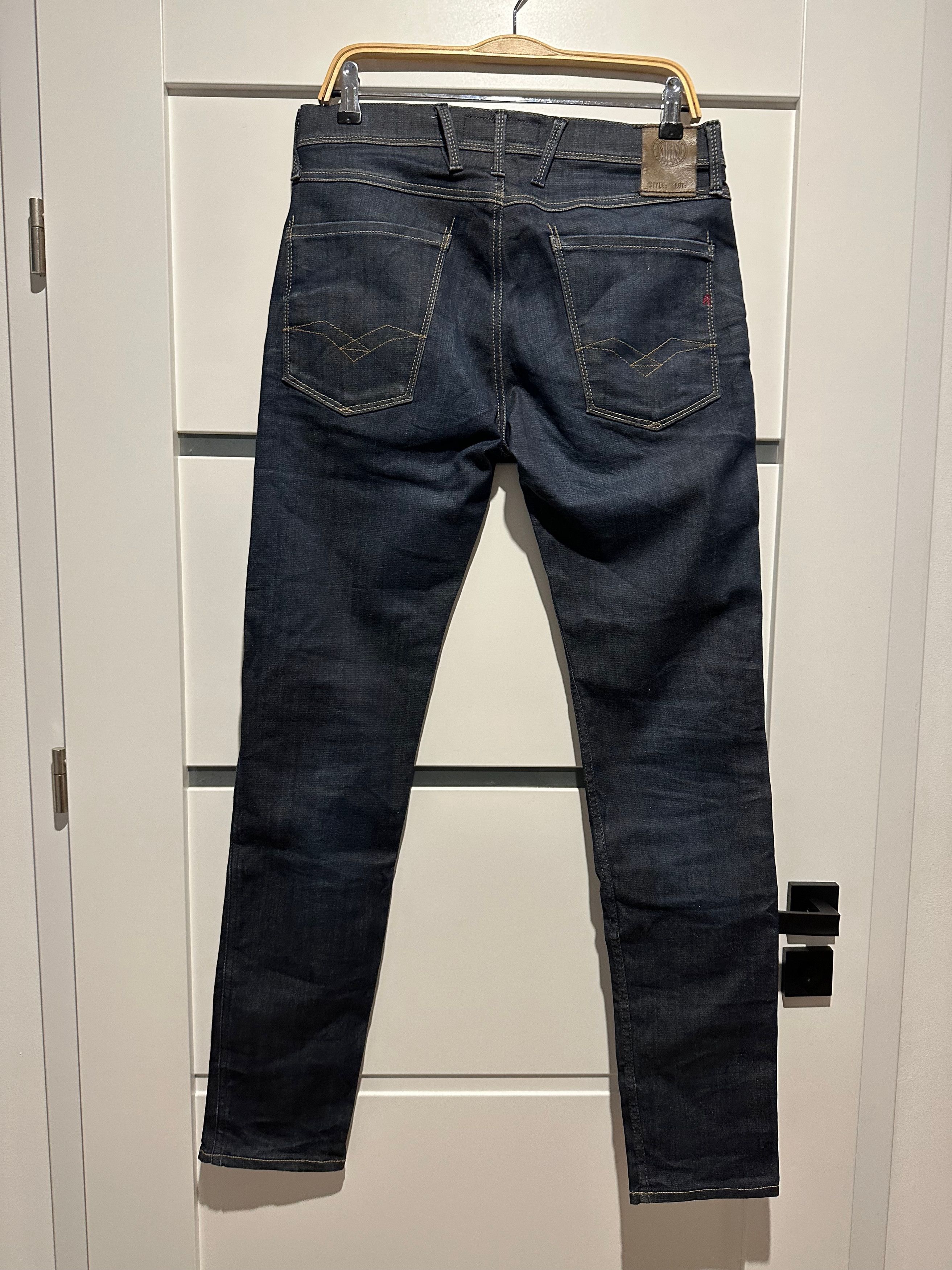 Replay REPLAY Anbass Stretch slim fit denim pants jeans Size US 31 - 7 Thumbnail