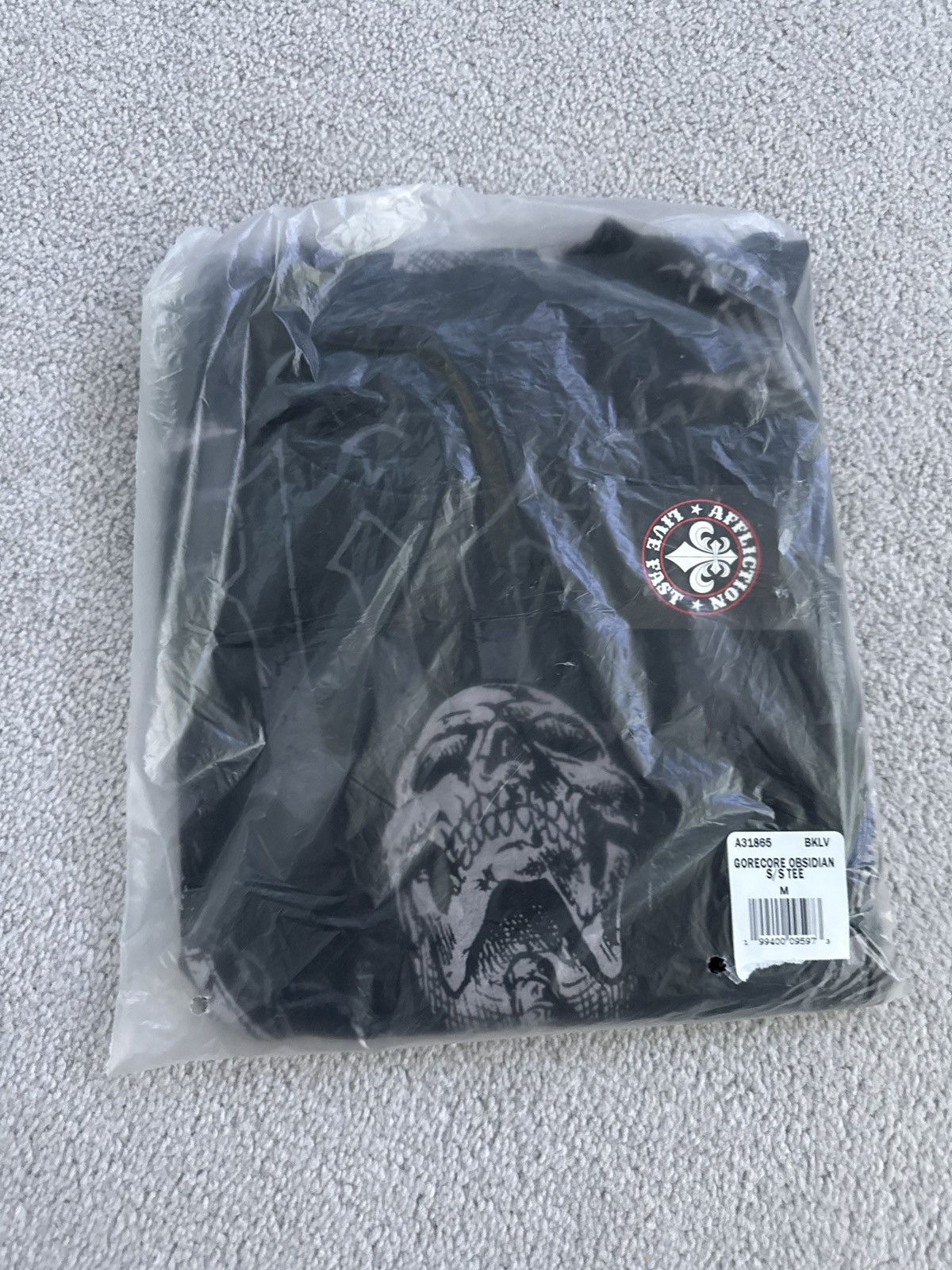Ken Carson Ken Carson Affliction Gorecore Osidian Tee Size M Size US M / EU 48-50 / 2 - 2 Thumbnail