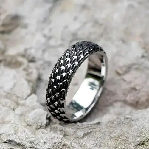 Jewelry Snake Skin Ring ( Size 7 to 13 ) Size ONE SIZE - 3 Thumbnail