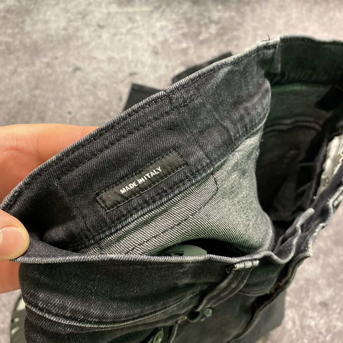 Japanese Brand × R13 Rare R-13 Black Boy Denim Size US 28 / EU 44 - 16 Thumbnail