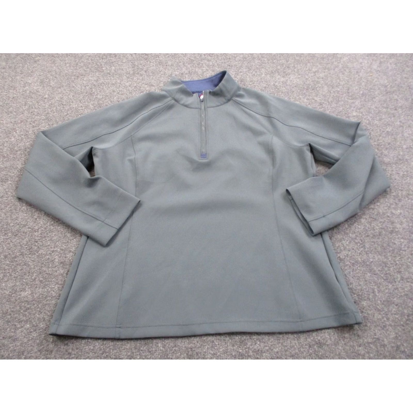 Vintage Zero Restriction Jacket Womens XL Gray Softshell Hiking Active Golf Performance Size XL / US 12-14 / IT 48-50 - 2 Thumbnail