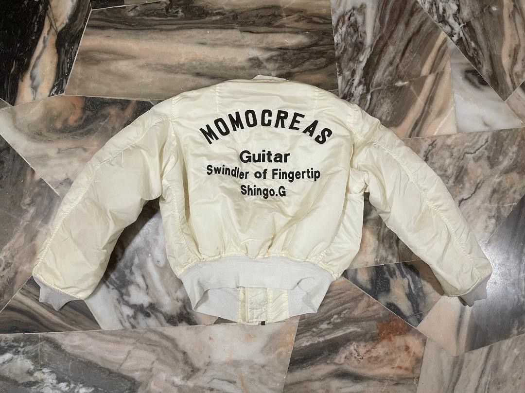 Alpha Industries Vintage Alpha Industries Momocreas Guitar Bomber Jacket Size US L / EU 52-54 / 3 - 11 Thumbnail