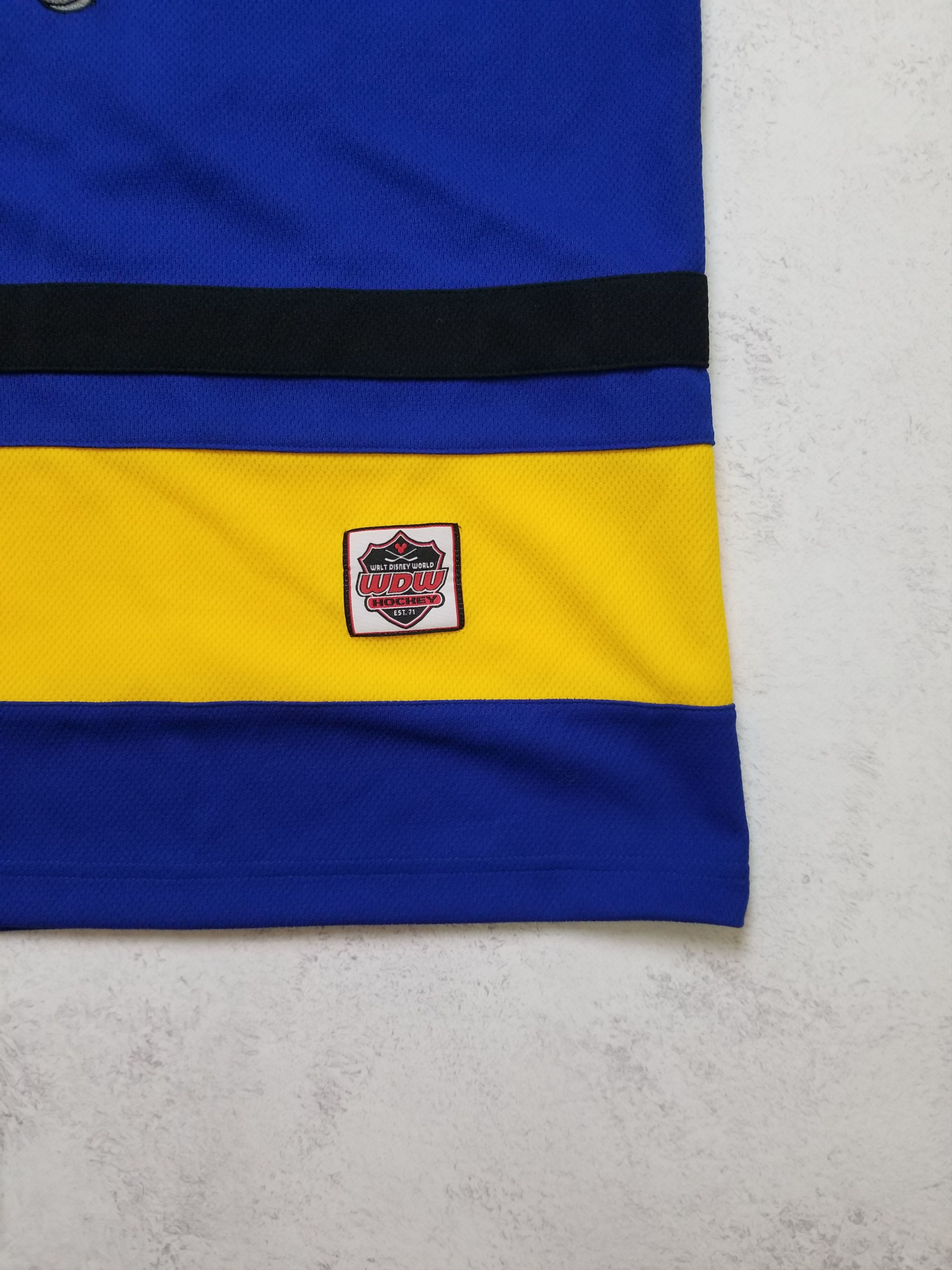 Disney Walt Disney World Kids Donald's Destroyers Hockey Jersey Size US L / EU 52-54 / 3 - 18 Thumbnail