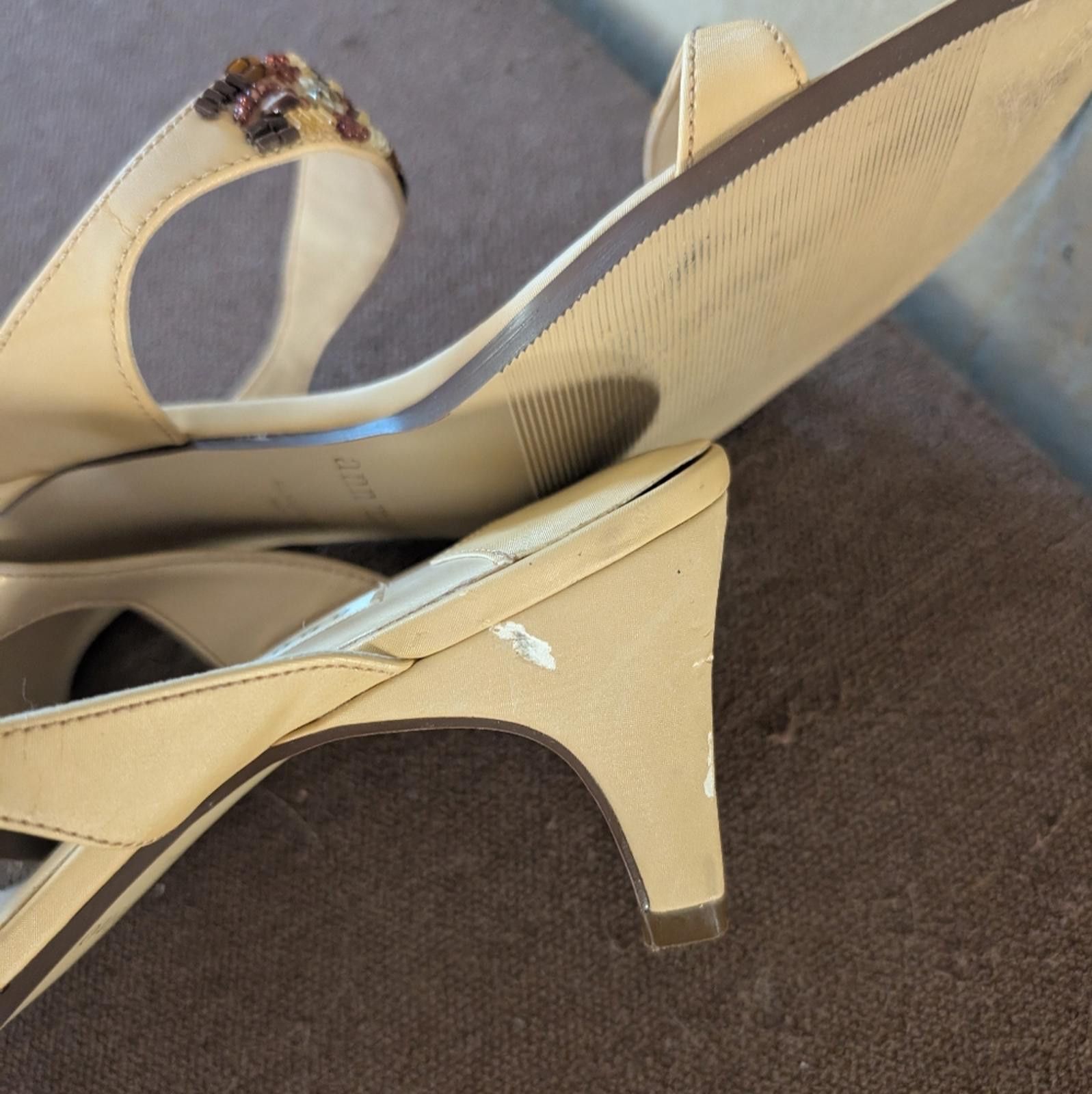 Designer vintage kitten heels Size US 7 / IT 37 - 4 Thumbnail