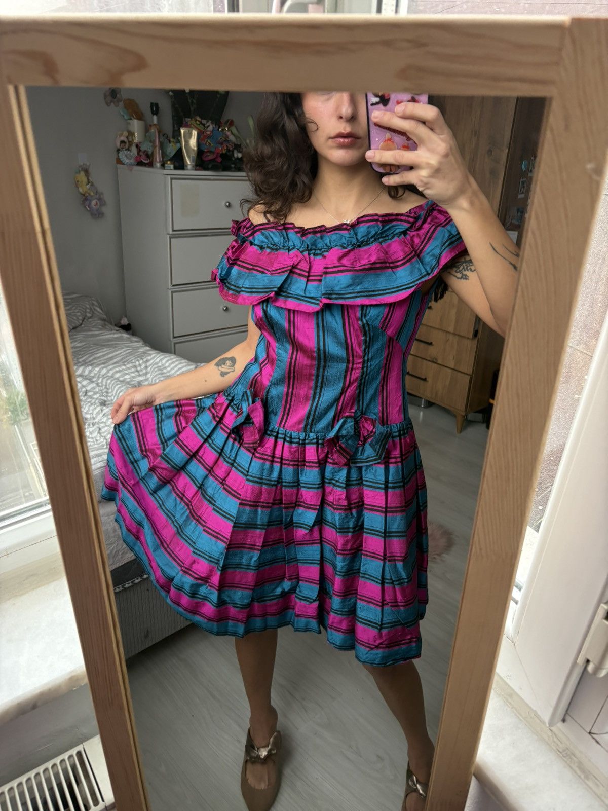 Vintage Vintage dress Size M / US 6-8 / IT 42-44 - 4 Thumbnail