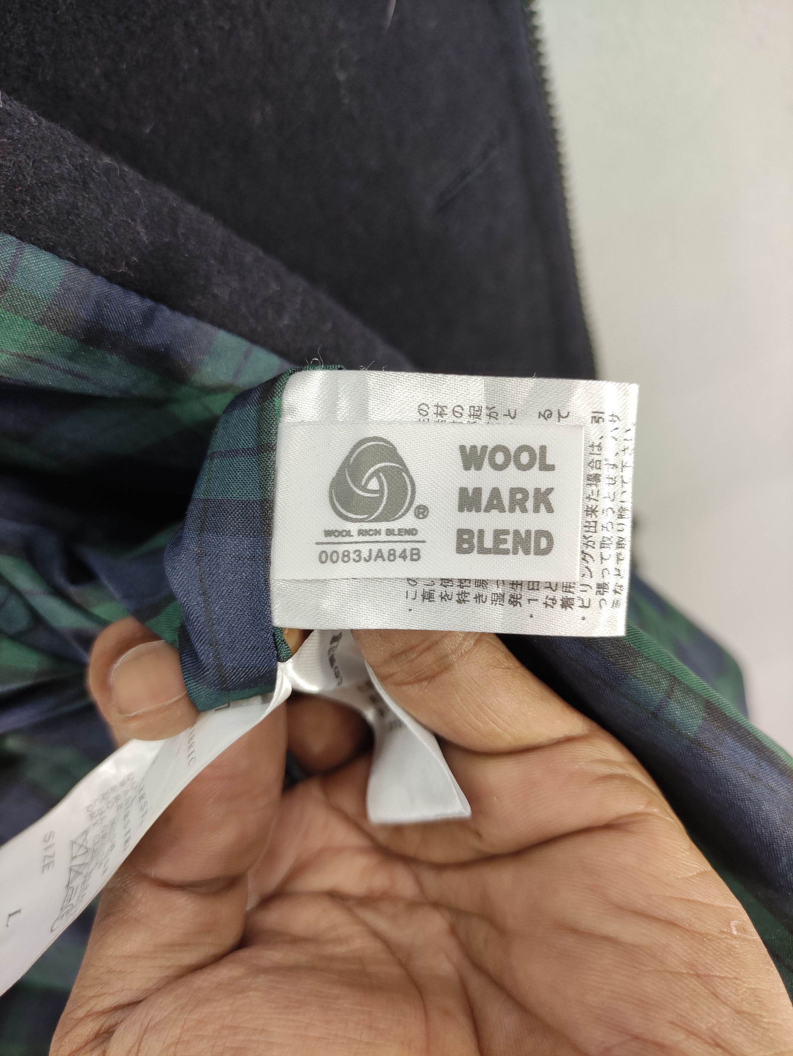 Japanese Brand Vintage N.G.A.C Kazuhiro Takakura Wool Coat Jacket Size US M / EU 48-50 / 2 - 12 Thumbnail