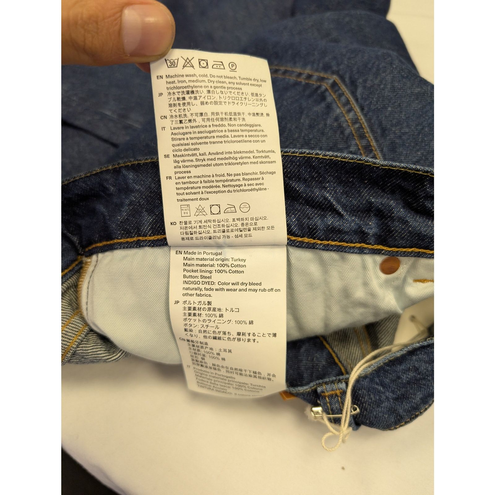 Our Legacy o1rshd1 Everyday Blue Wash Jean in Blue Size US 36 / EU 52 - 17 Thumbnail