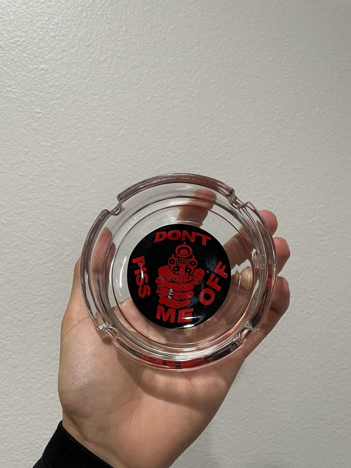Fuck The Population FTP “Don’t Piss Me Off” Ashtray Size ONE SIZE - 1 Thumbnail