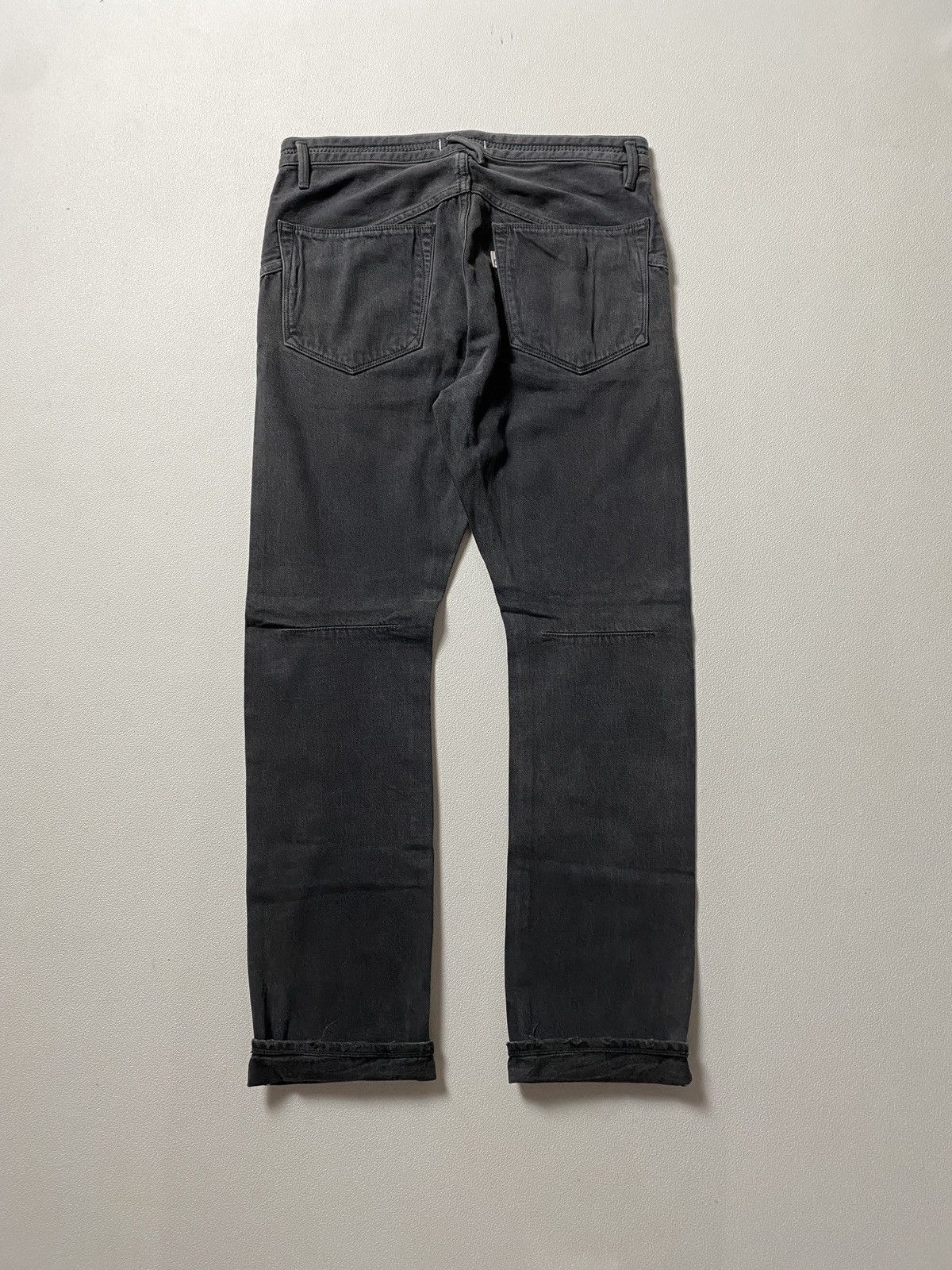 Japanese Brand Nonnative selvedge Japan black skinny biker jeans Size US 30 / EU 46 - 9 Thumbnail
