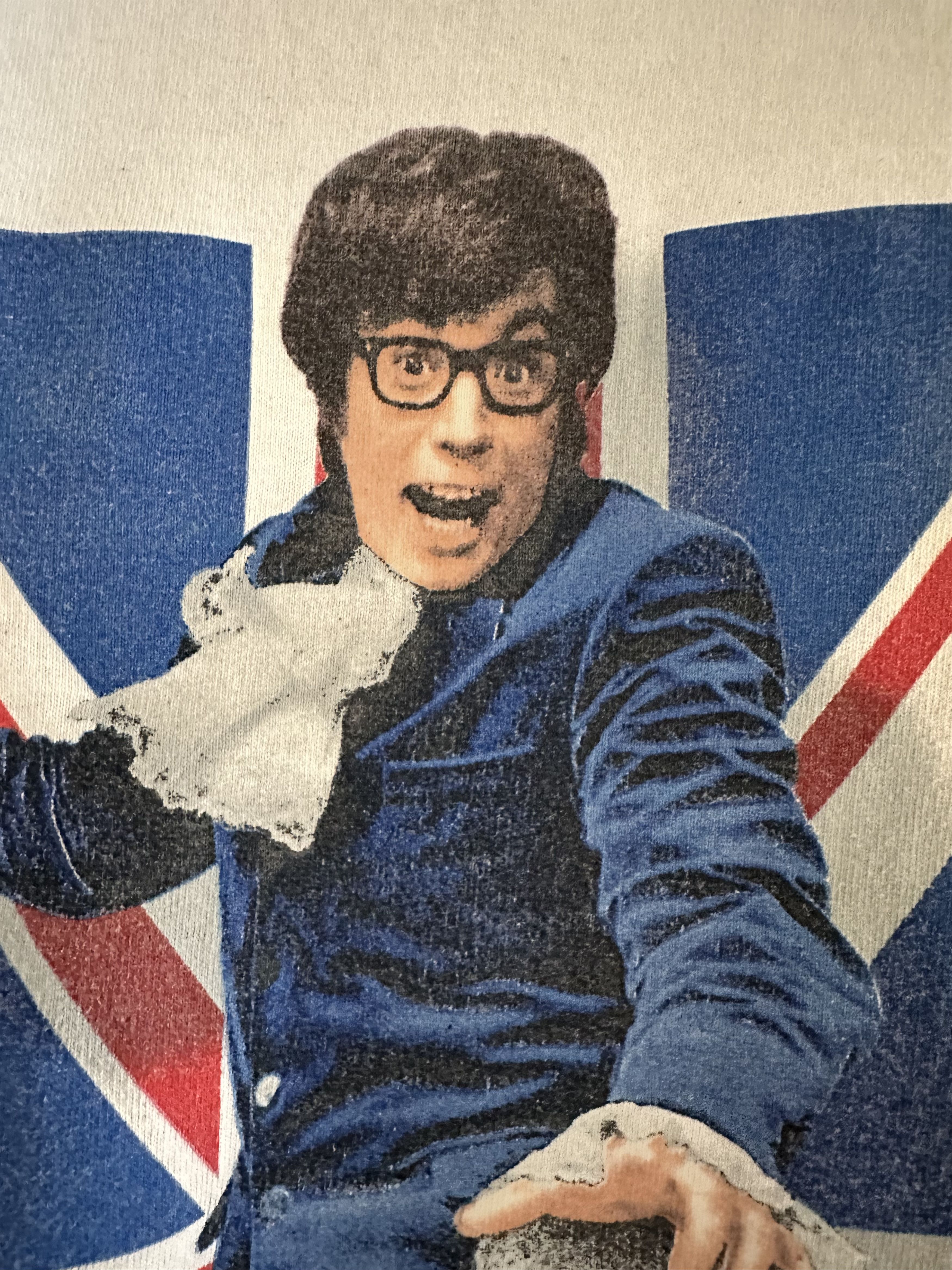 Vintage Vintage Austin Powers movie tee Size US L / EU 52-54 / 3 - 3 Thumbnail