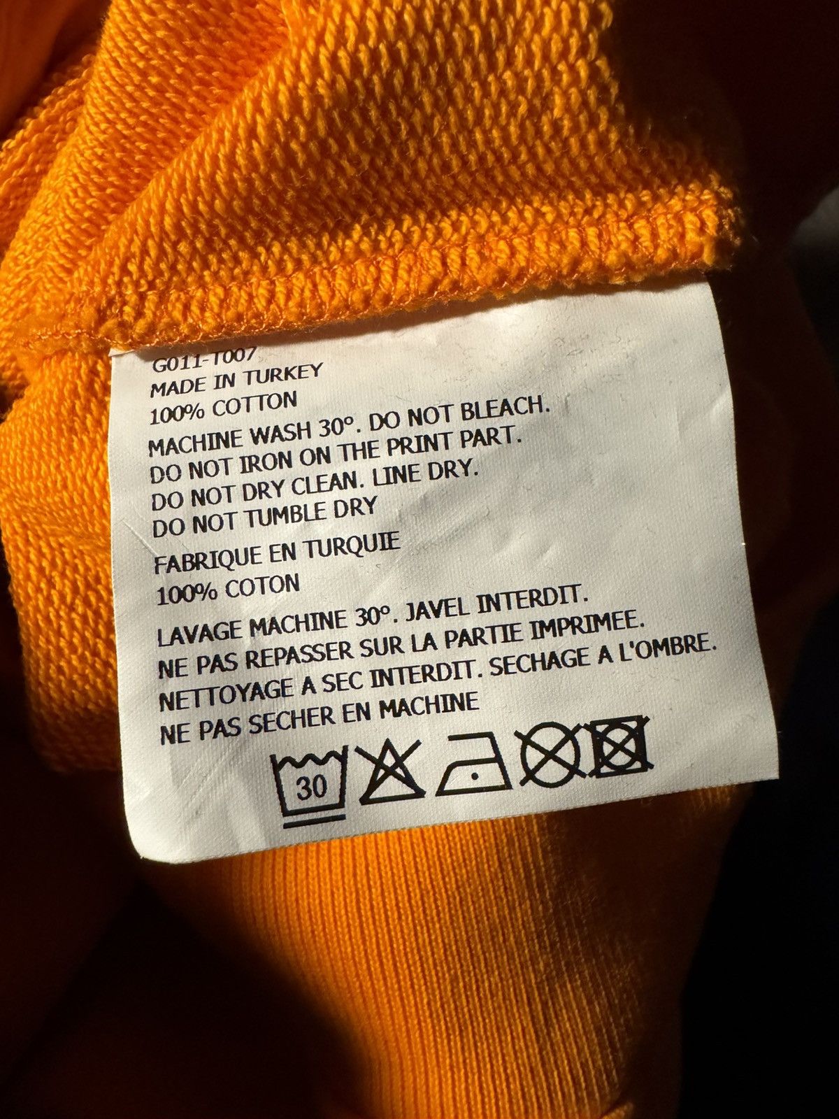 A$AP Rocky × Gosha Rubchinskiy Gosha Rubchinskiy Reflective Logo Hoodie Size US XS / EU 42 / 0 - 5 Thumbnail