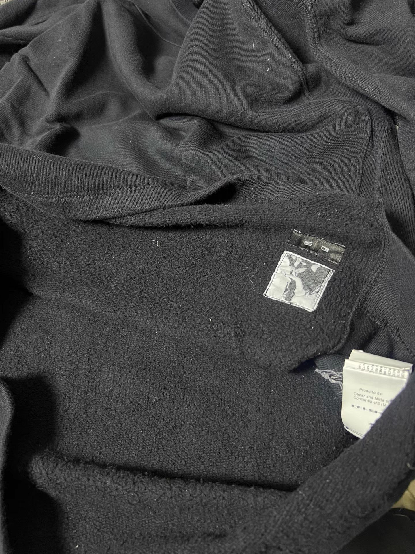 Rick Owens Rick Owens 14FW geometric panel long-sleeve shirt Size US XL / EU 56 / 4 - 5 Thumbnail