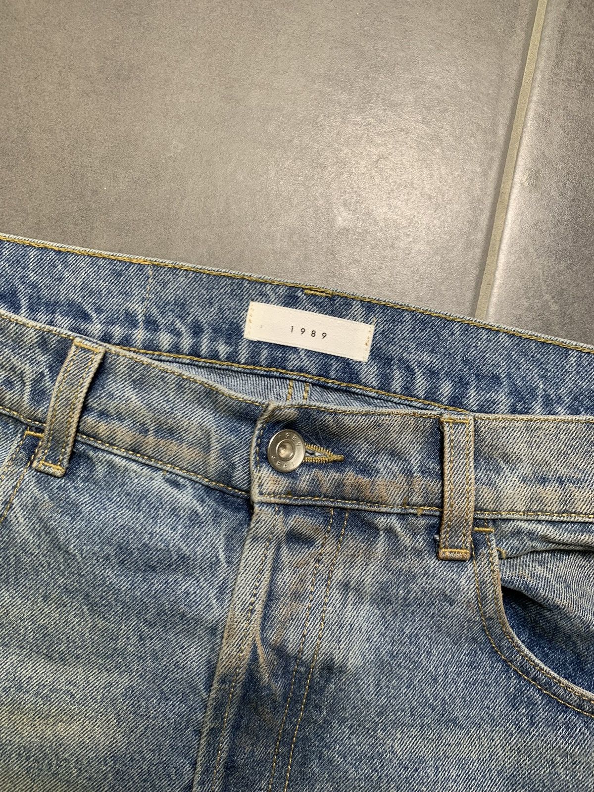 1989 STUDIO 1989 mud denim jeans Size US 34 / EU 50 - 4 Thumbnail
