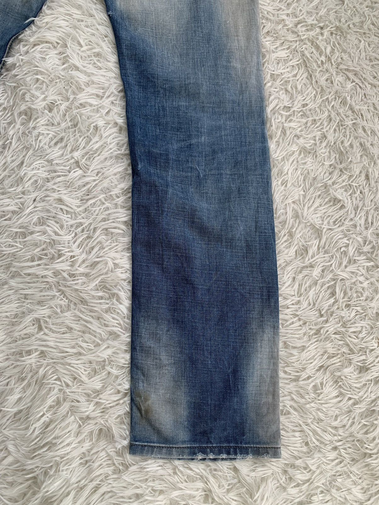Diesel Distress Diesel Blue Eyecons 2014/1 Edition Denim Pant Size US 35 - 10 Thumbnail