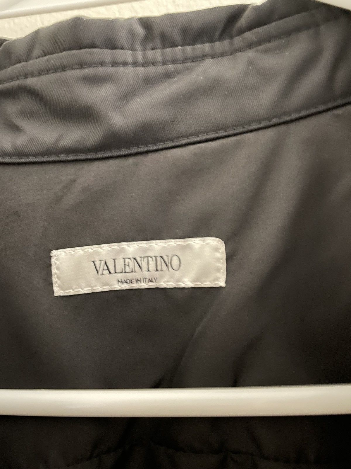 Valentino VALENTINO Logo Print Shirt Jacket Size US M / EU 48-50 / 2 - 5 Thumbnail