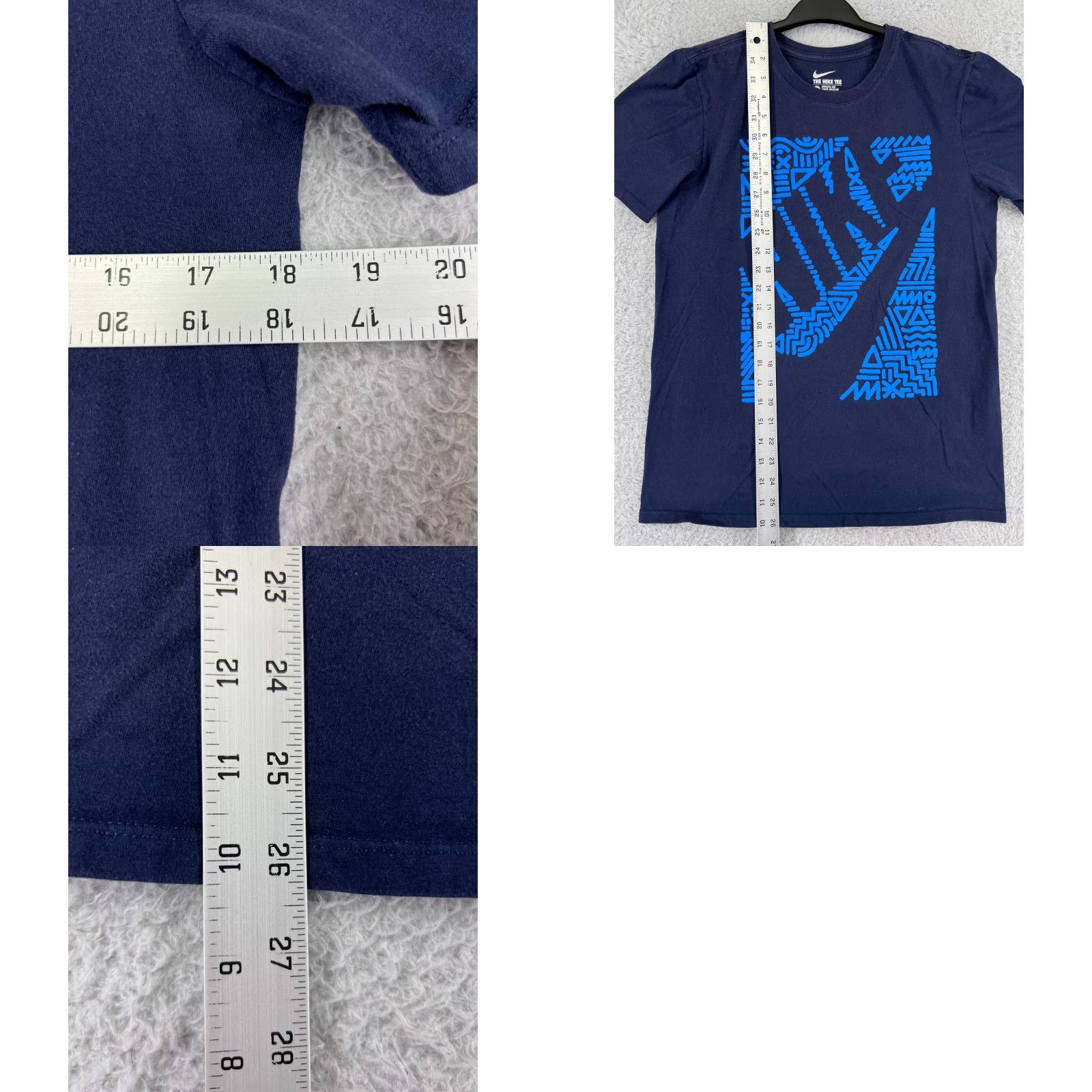 Nike Nike Dri-Fit Shirt Mens XL Blue Logo Sports Retro Short Sleeve Crew Neck Nike Shirt Size US XL / EU 56 / 4 - 9 Thumbnail