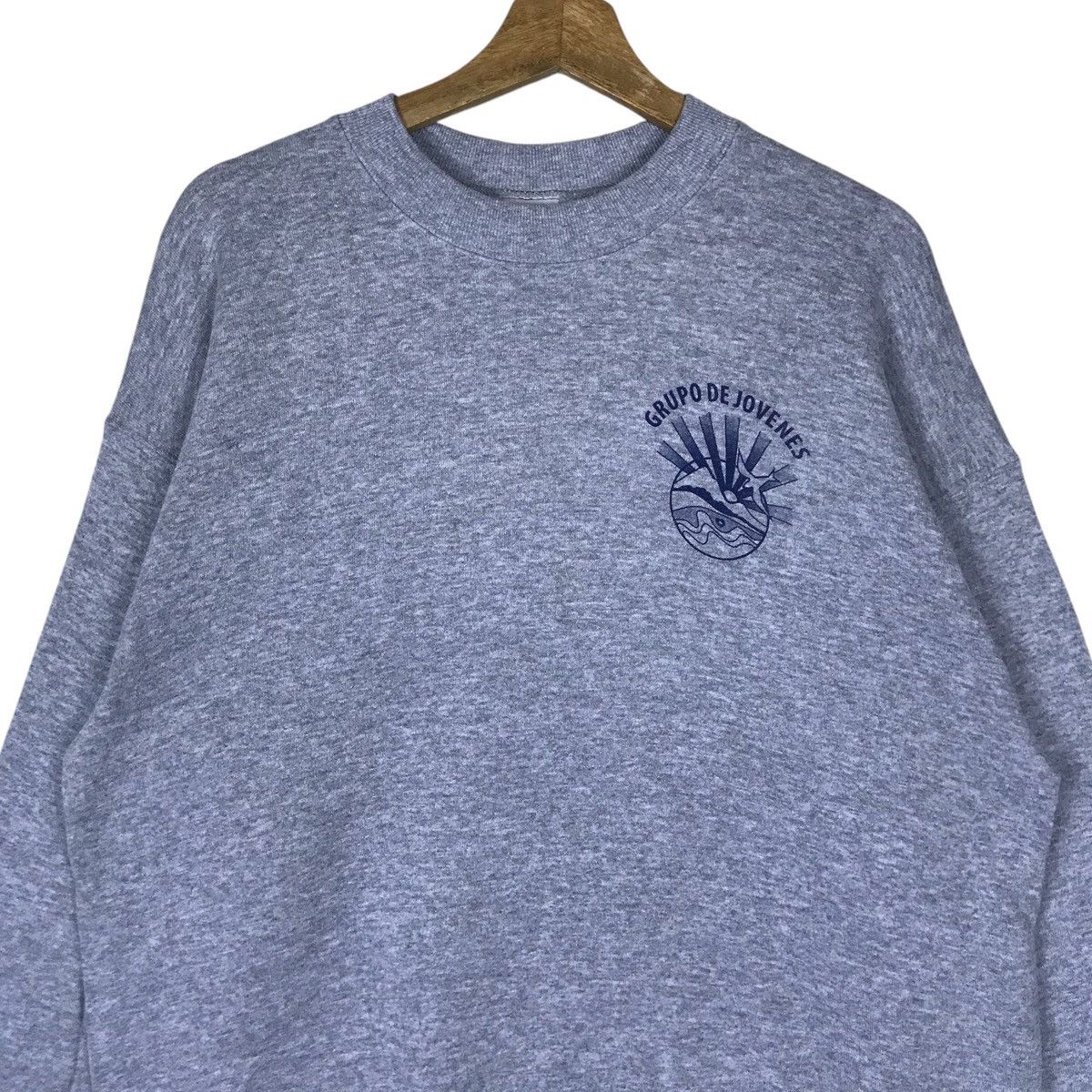 Fruit Of The Loom Vintage Fruit Of The Loom Pullover Jumper Sweatshirt Size US L / EU 52-54 / 3 - 3 Thumbnail