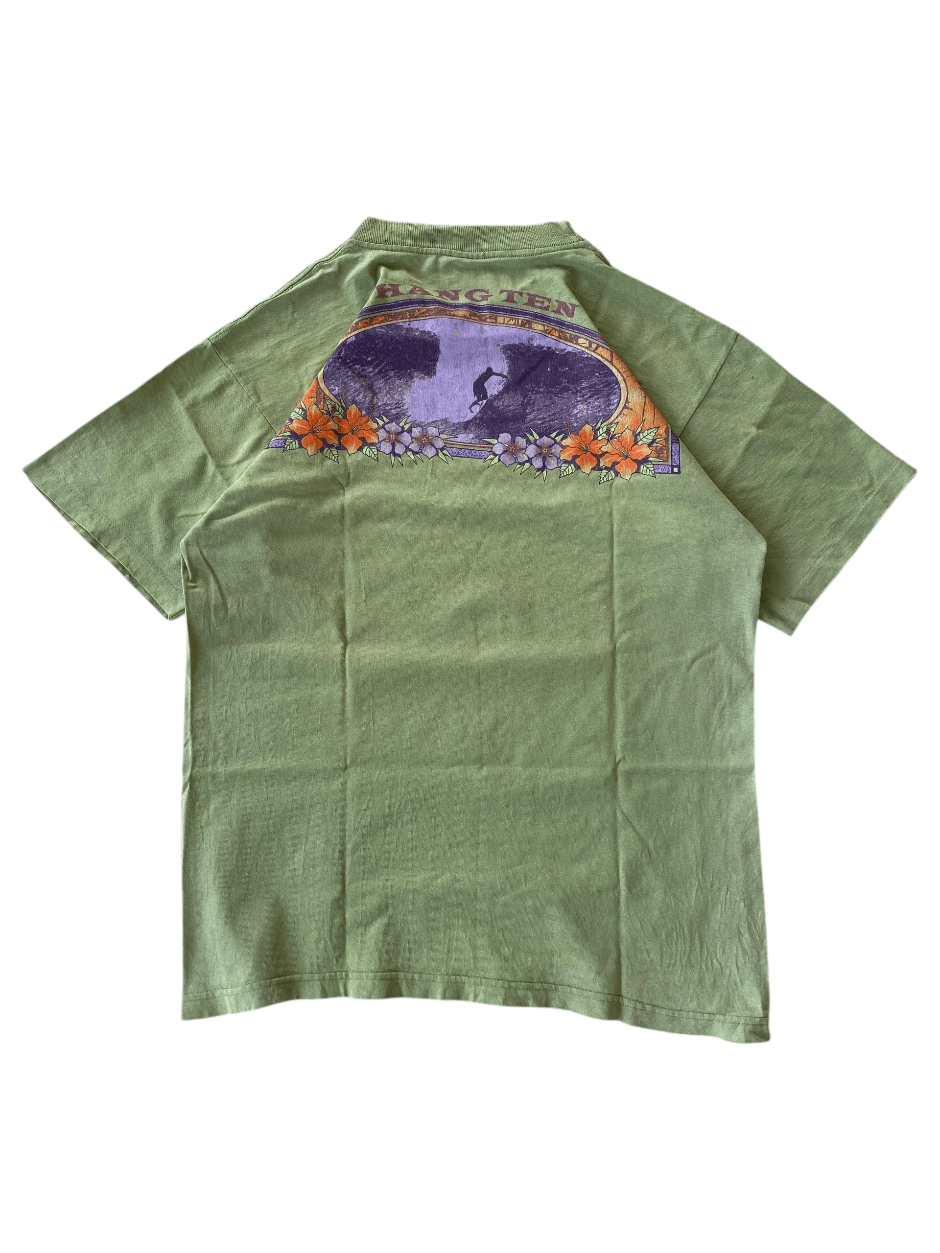 Hang Ten Vintage Hangten Surf Tshirts Size US L / EU 52-54 / 3 - 1 Thumbnail