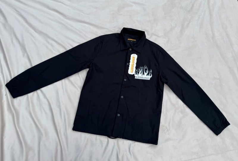 Other Kerrang! Coach Jacket – Rare Graphic Print, Alt Rock Y2K Size US S / EU 44-46 / 1 - 2 Thumbnail