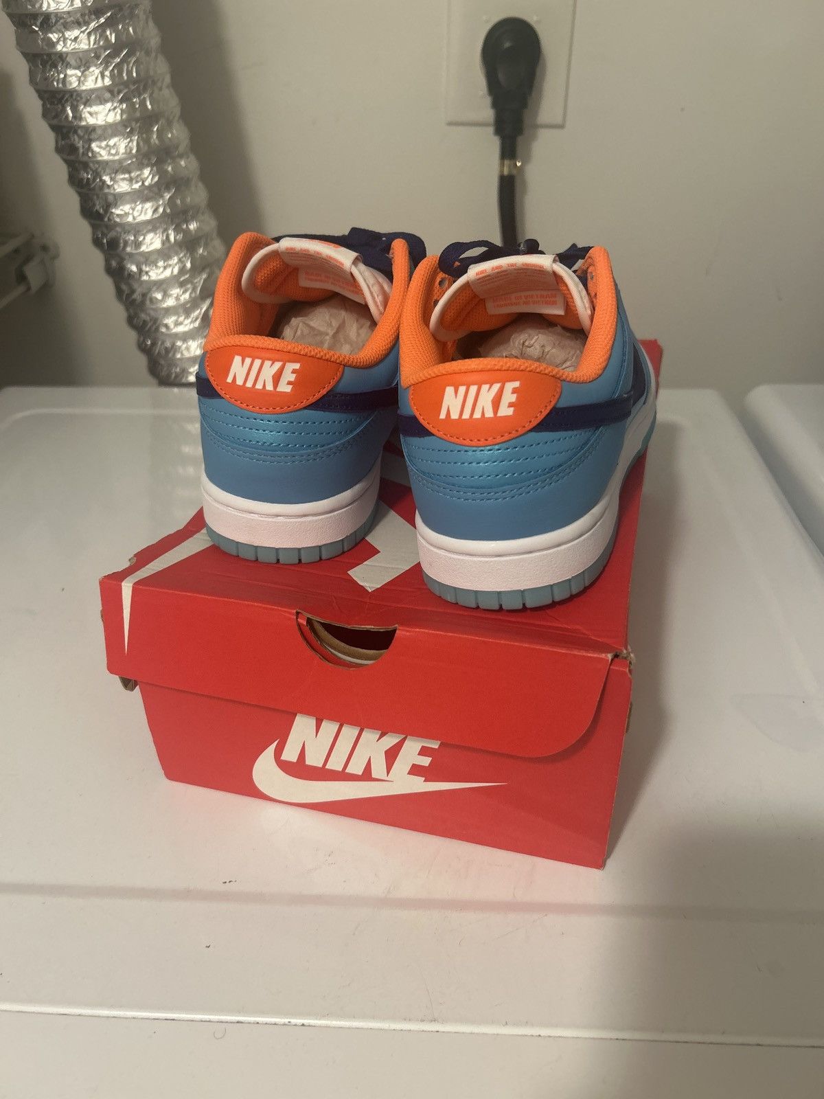 Nike Baltic Blue Dunks SE Size US 8 / EU 41 - 5 Thumbnail