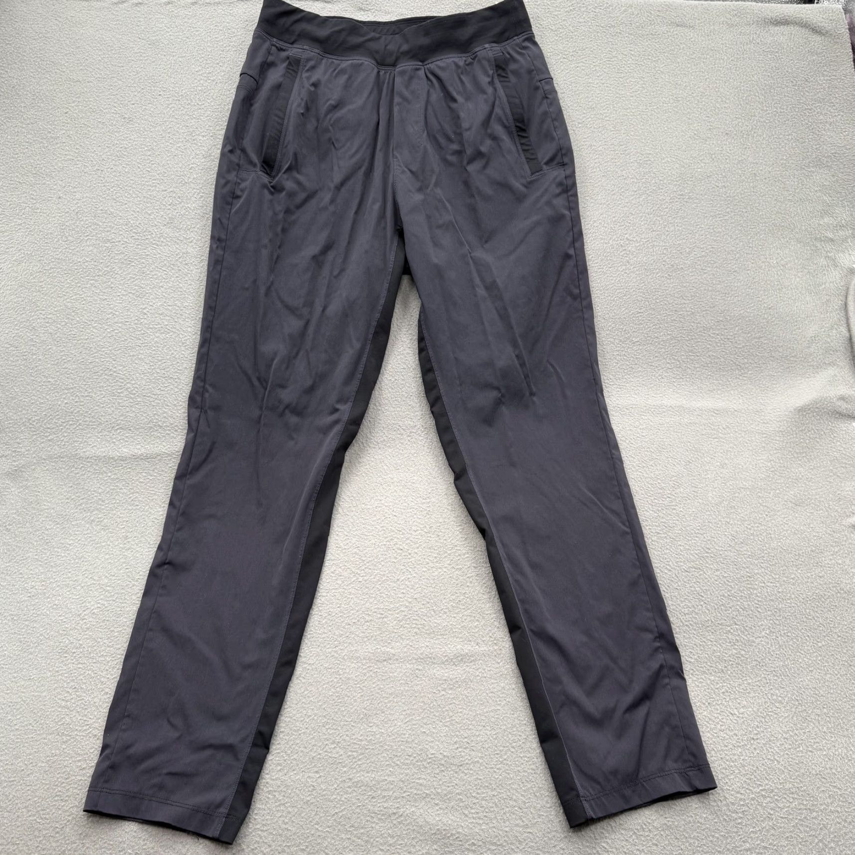 Lululemon Lululemon Pants Mens Small Black Athletic Jogger Tapered Pockets Lightweight Stretch Inseam 31in Regular Fit Size US 29 - 2 Thumbnail