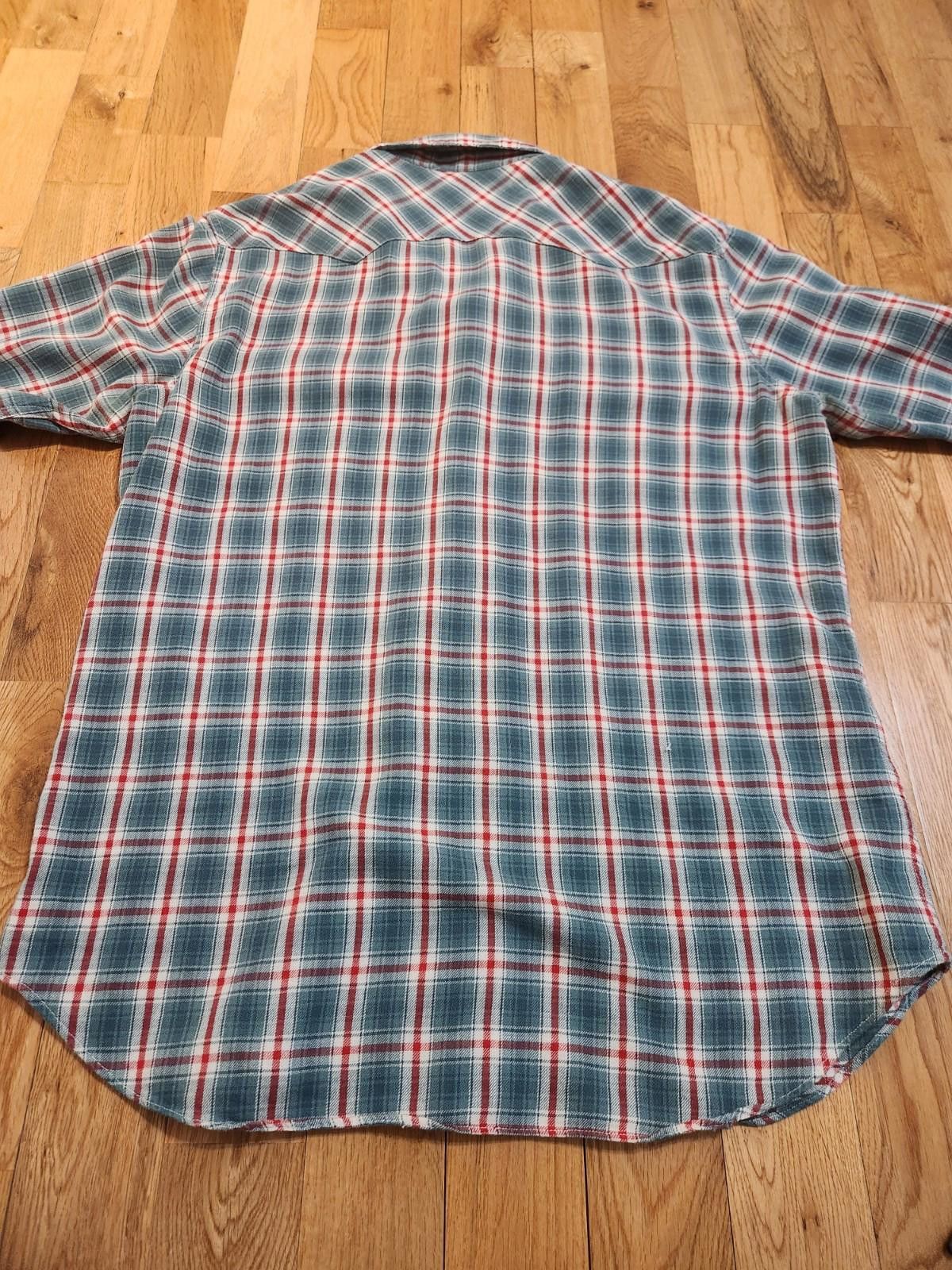 Polo Ralph Lauren Vintage Ralph Lauren Long Sleeve Plaid Flannel Green Mens L Size US L / EU 52-54 / 3 - 8 Thumbnail