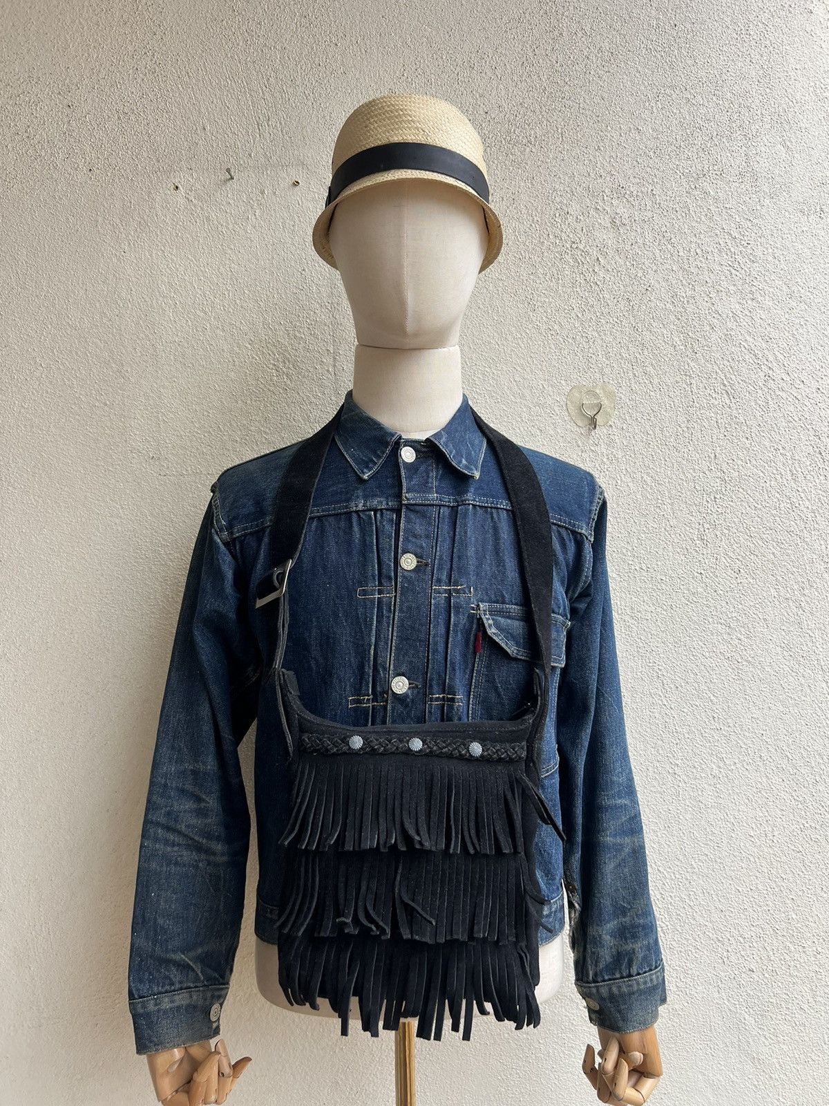 Leather Vintage Minnetonka Suede Leather Fringe Bag Sling Size ONE SIZE - 7 Thumbnail
