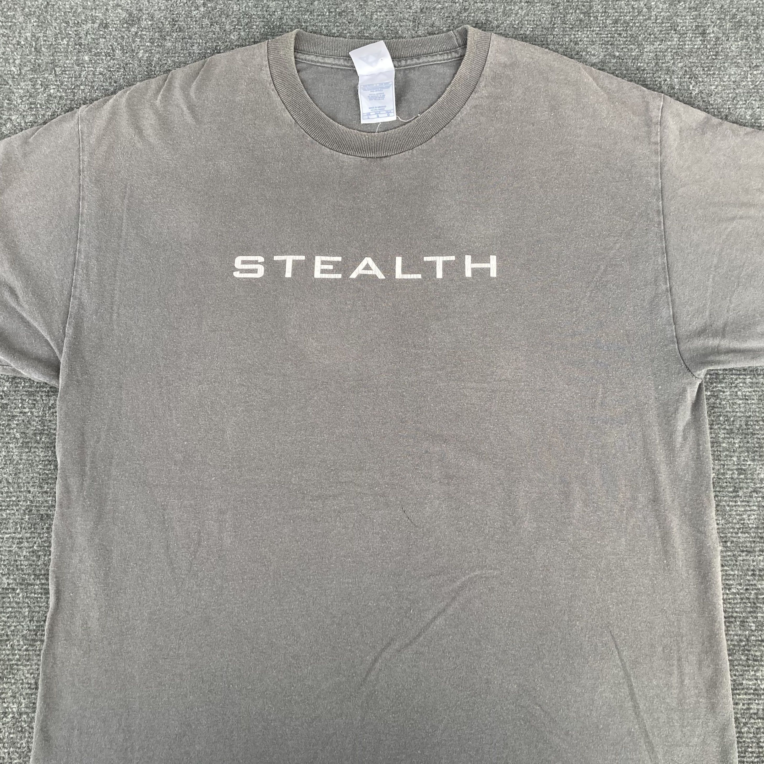 Vintage Vtg Stealth American Military Science Fiction Action T Shirt Size US L / EU 52-54 / 3 - 2 Thumbnail