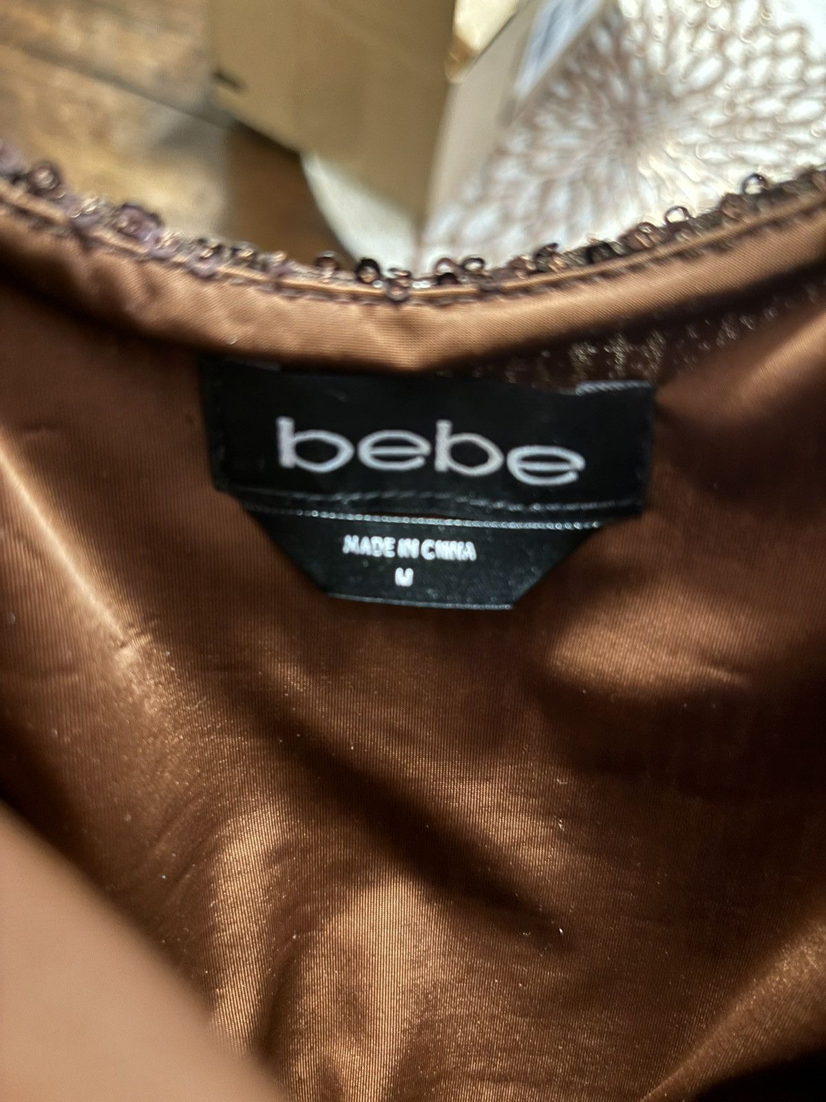 Bebe Bebe scoop neck sequin evening gown Size M / US 6-8 / IT 42-44 - 5 Thumbnail