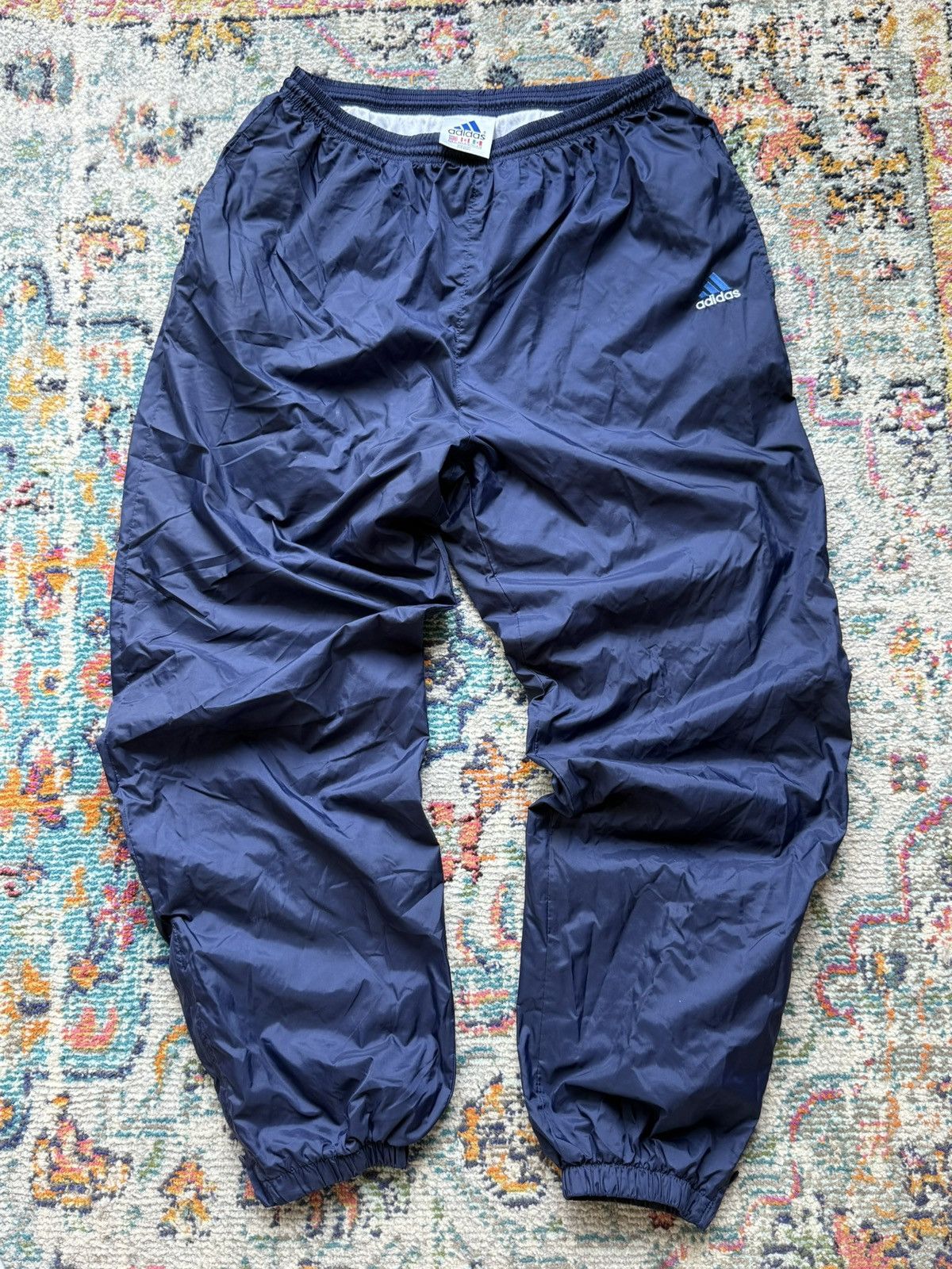 Adidas Vintage Adidas Nylon Track Pants Size US 36 / EU 52 - 1 Thumbnail