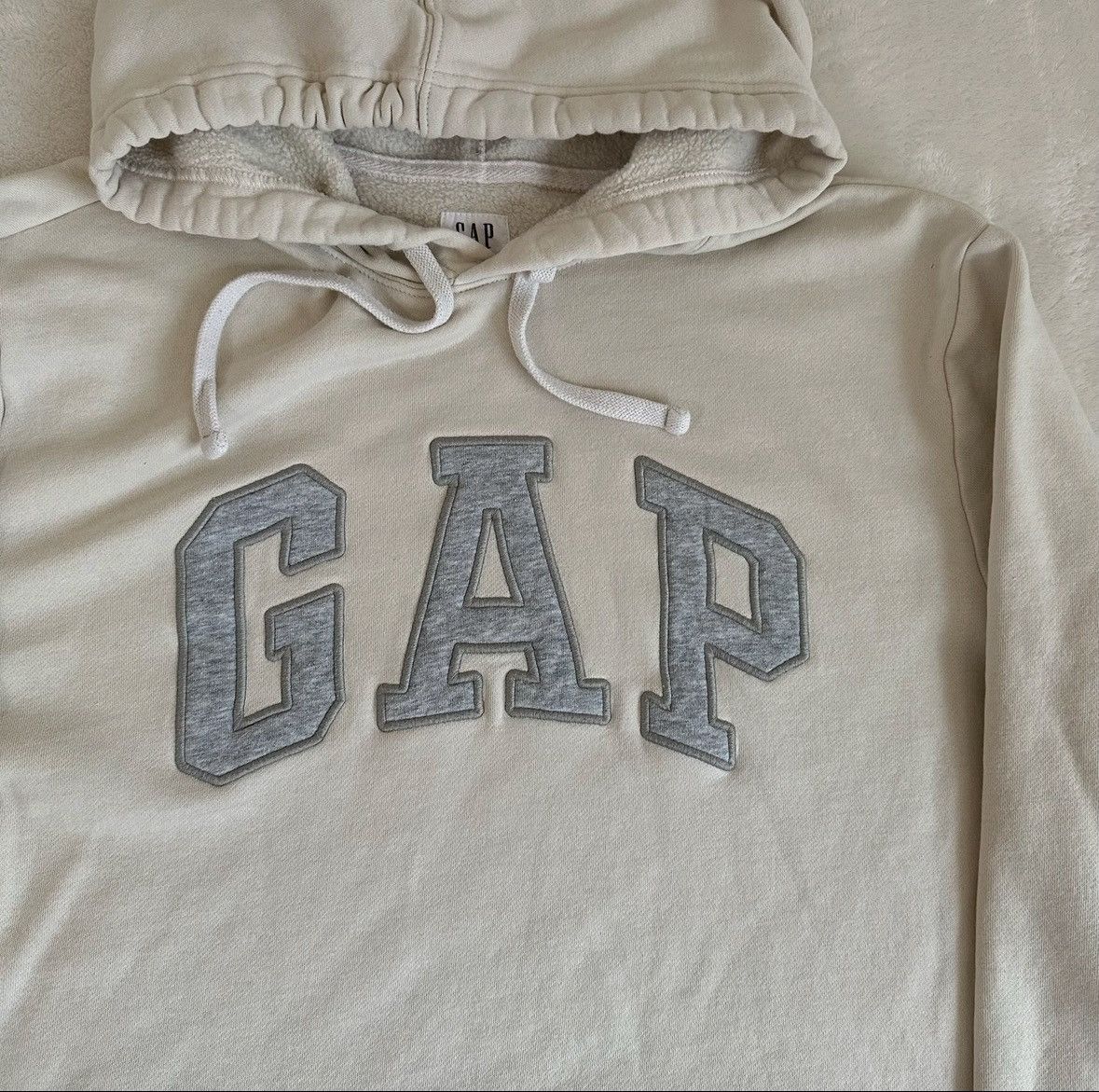 Gap y2k vintage tan GAP Hoodie Size US L / EU 52-54 / 3 - 2 Thumbnail