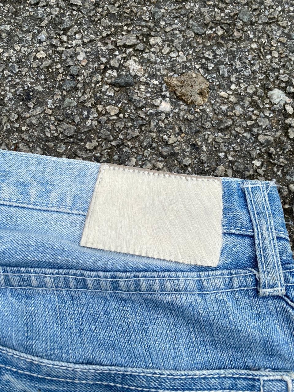 Japanese Brand VINTAGE URBAN BLEACH COLOUR DISTRESSED DENIM Size US 33 - 16 Thumbnail