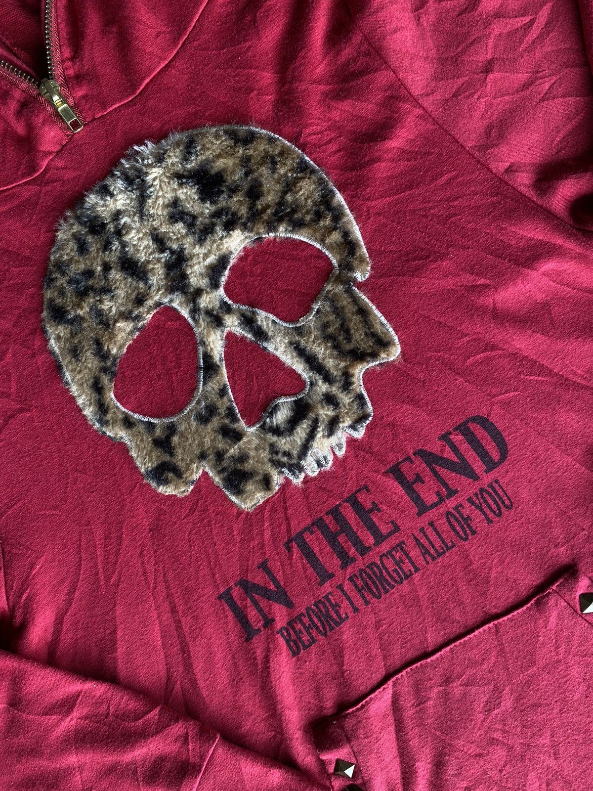 Hysteric Glamour AVIRON IFSIXWASNINE SKULL HOODIE Size US M / EU 48-50 / 2 - 2 Thumbnail