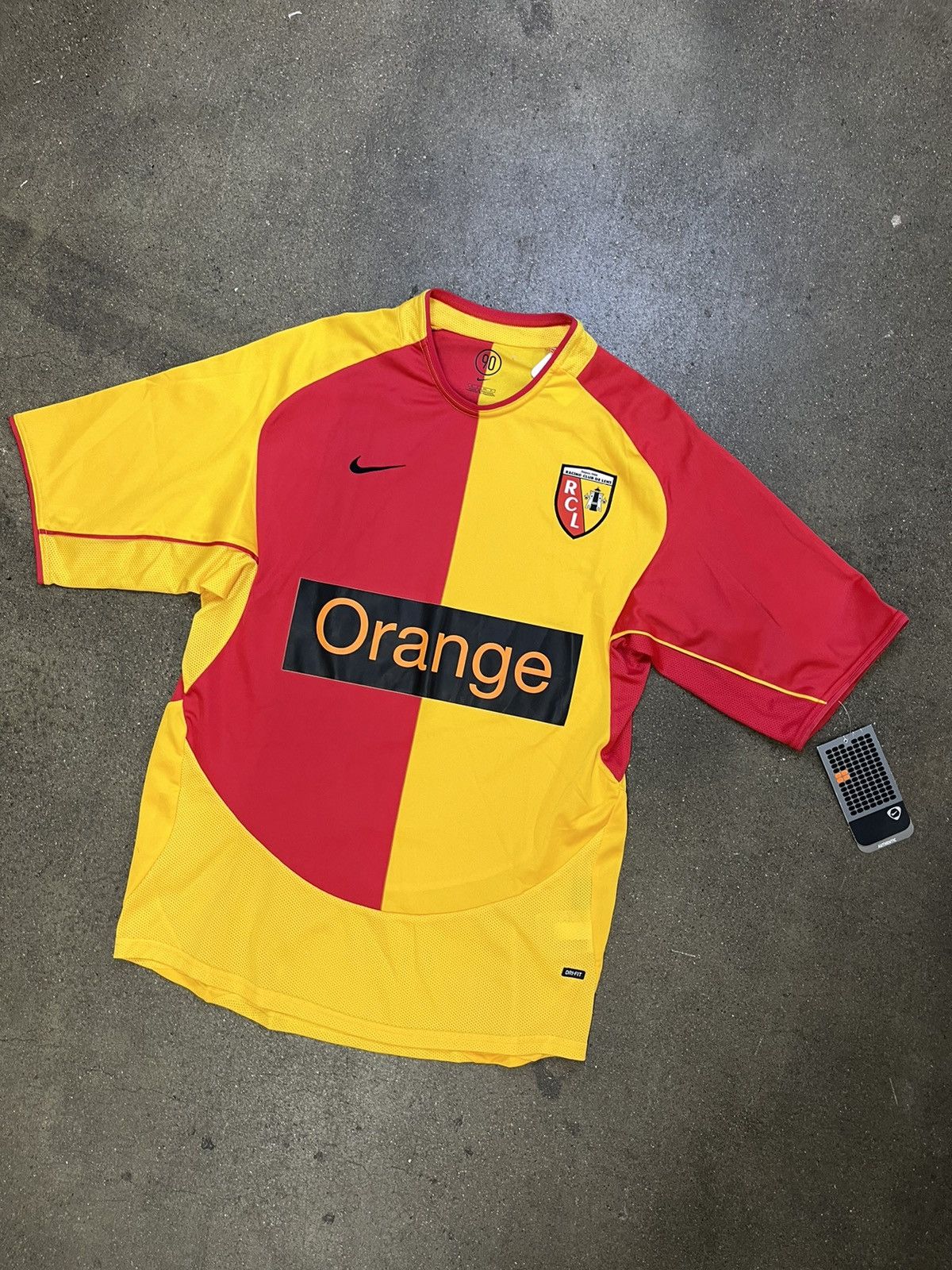 Maillot Vintage RC Lens 2003/2004 - Neuf Sans Emballage - Collection Support