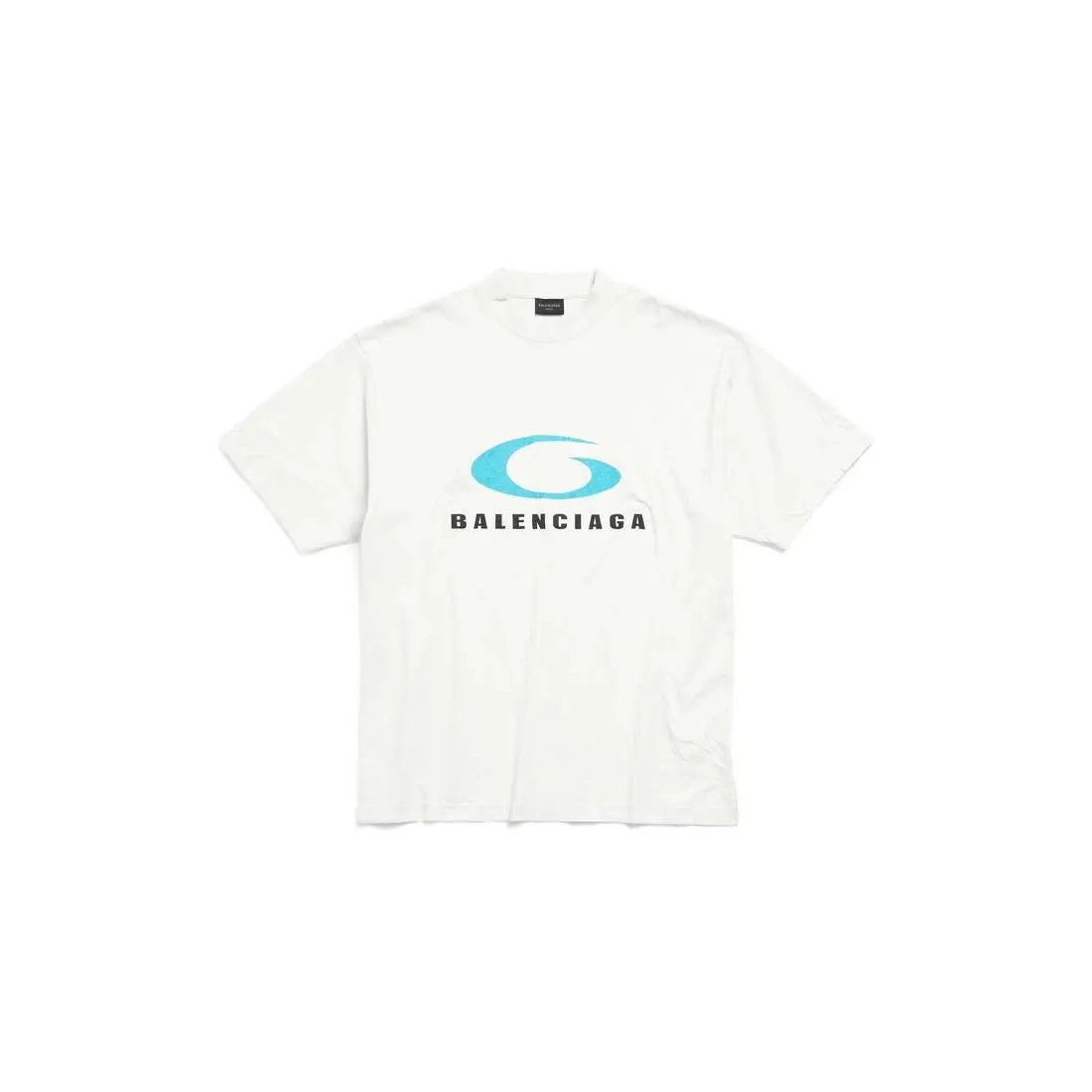 Balenciaga o1w1db11225 Loop Sports Icon T-Shirt Medium Fit in White Size US XXL / EU 58 / 5 - 1 Thumbnail