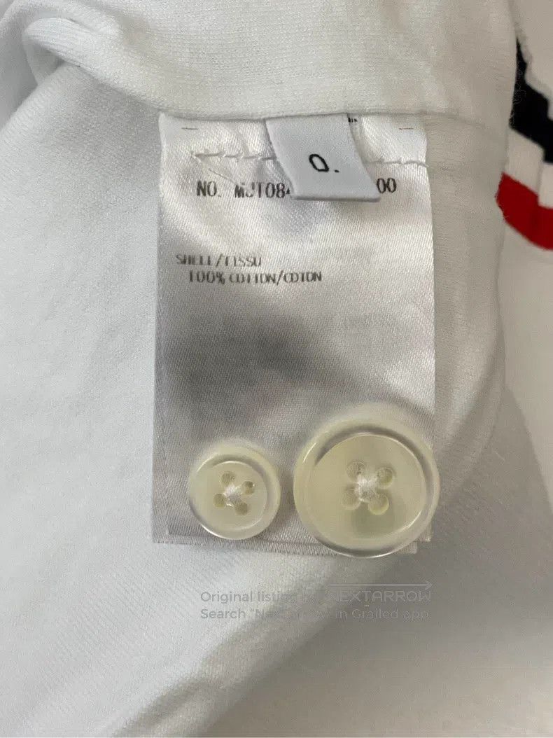 Thom Browne Thom Browne White Joint Full Print Blue Embroidered Dog Wa Size US XS / EU 42 / 0 - 7 Thumbnail